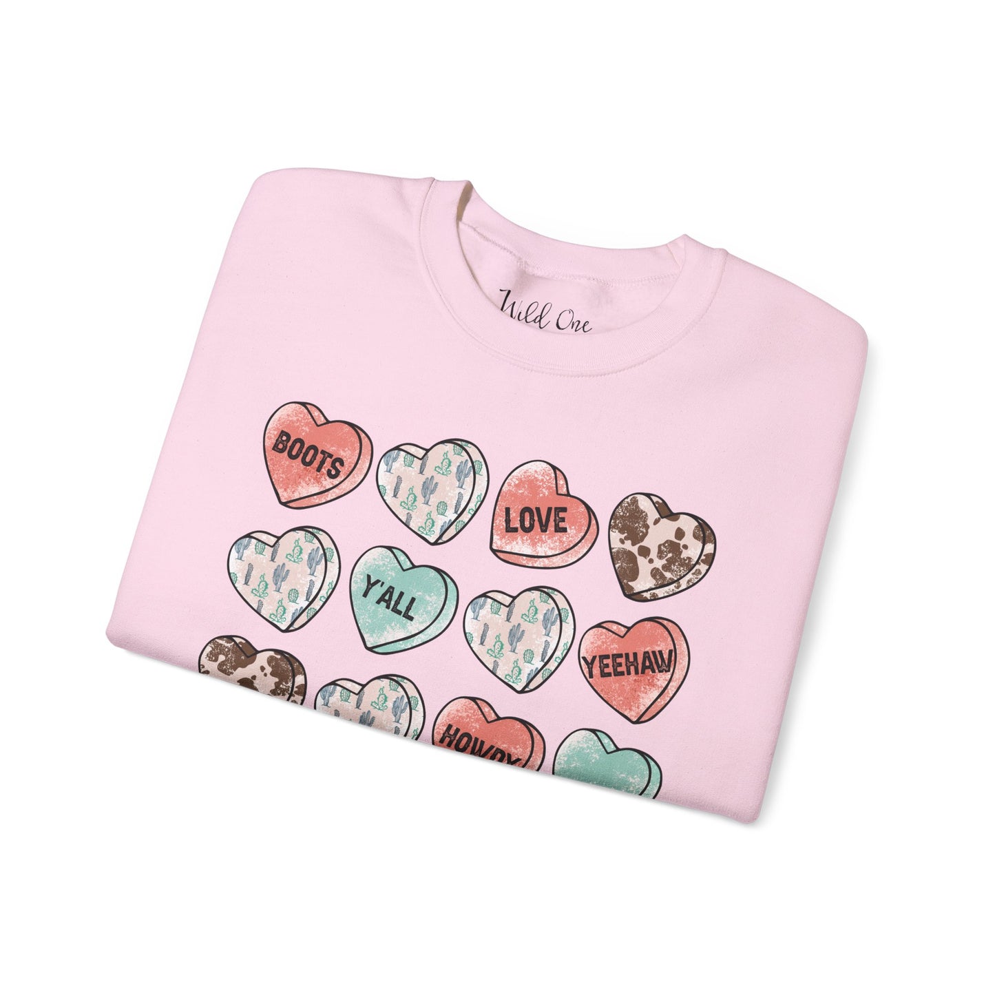 Western Heart Candy Sweatshirt