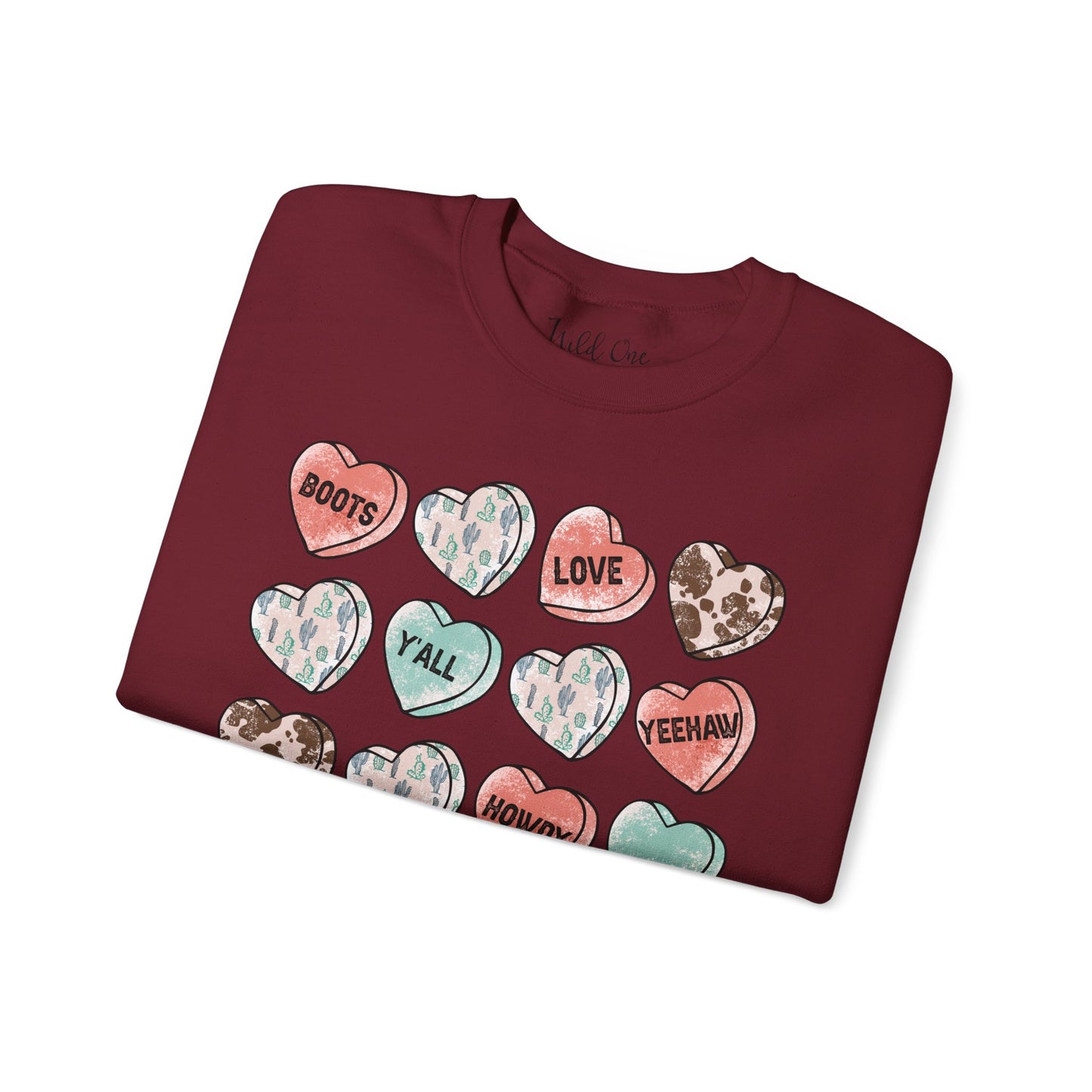 Western Heart Candy Sweatshirt