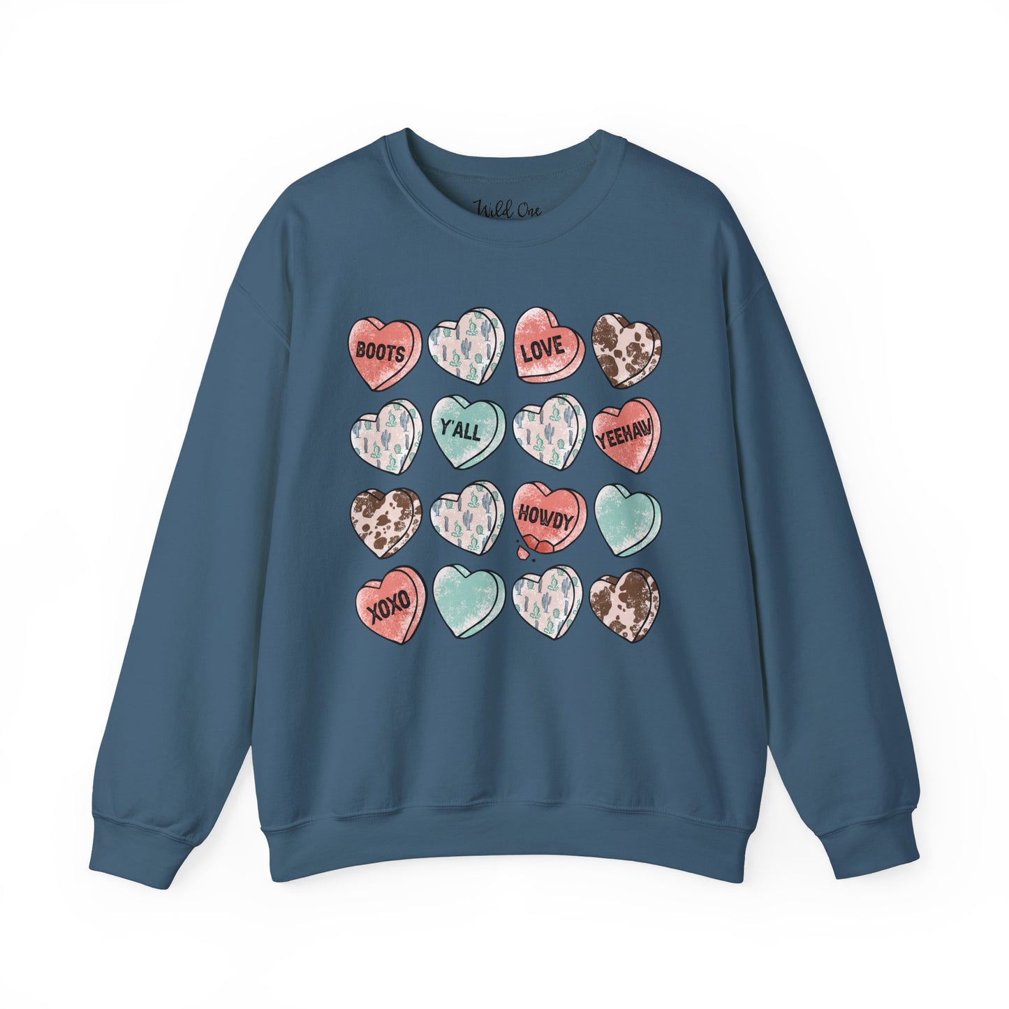 Western Heart Candy Sweatshirt