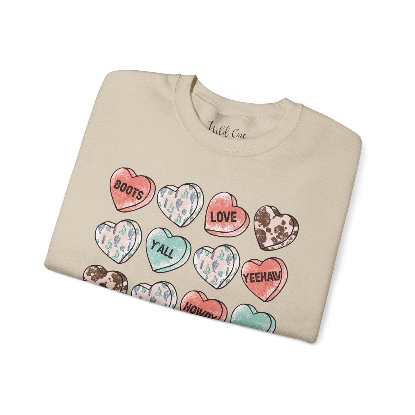 Western Heart Candy Sweatshirt