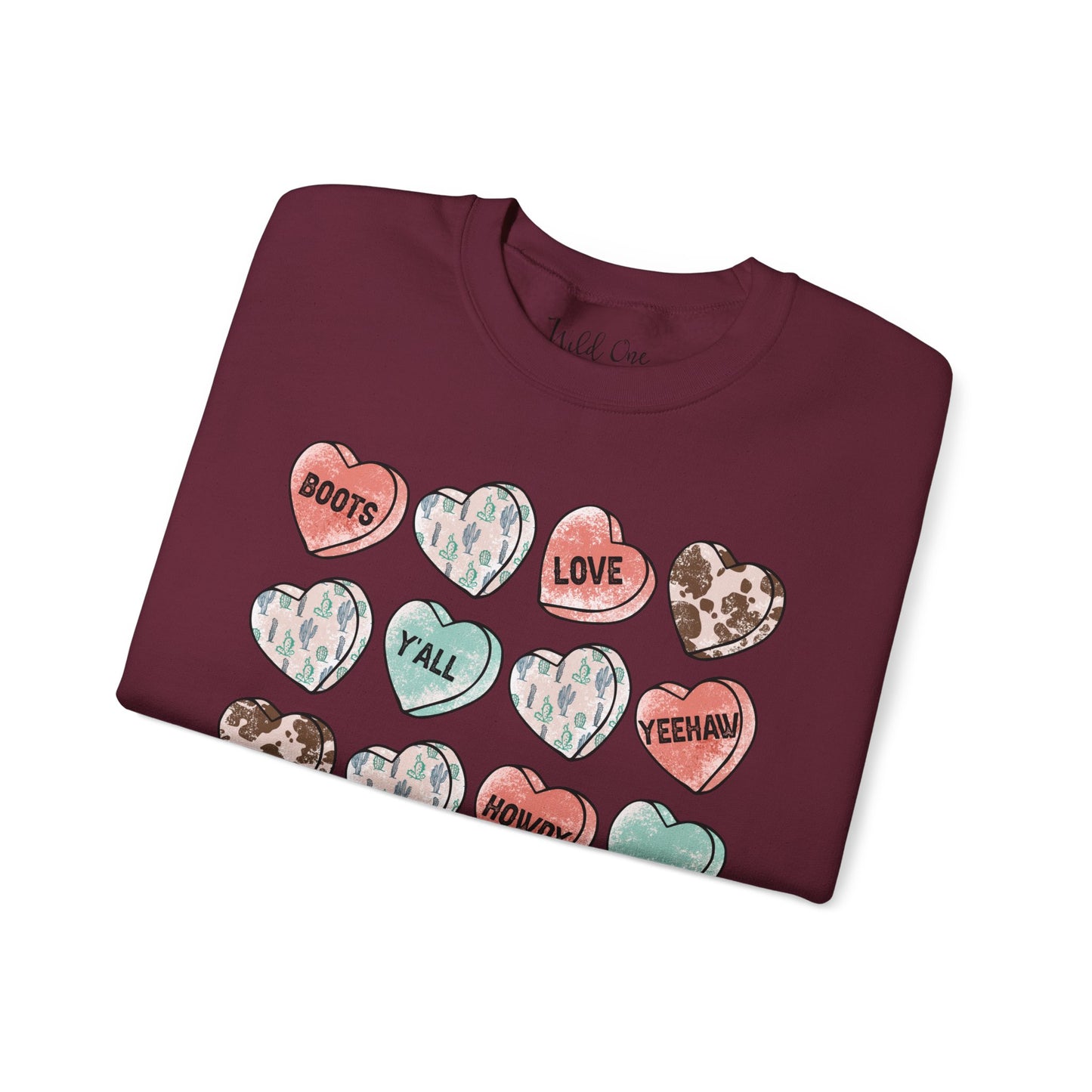 Western Heart Candy Sweatshirt