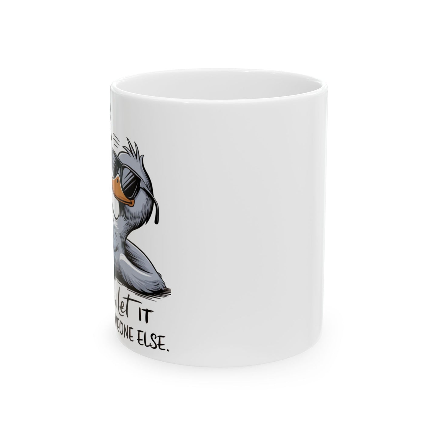 Duck Ceramic Mug, (11oz, 15oz)
