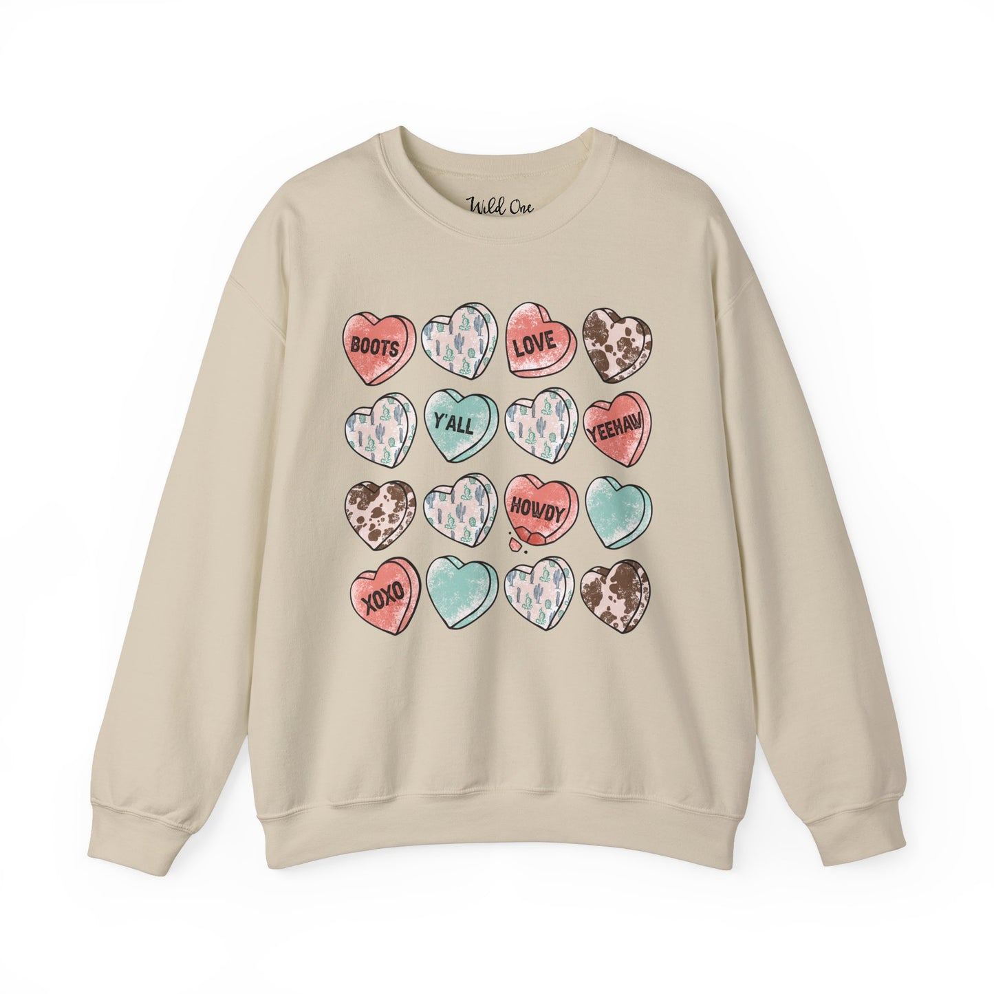 Western Heart Candy Sweatshirt