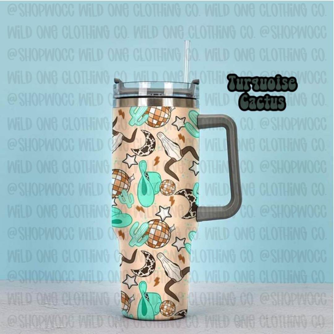 Wild West 40 oz Travel Mug