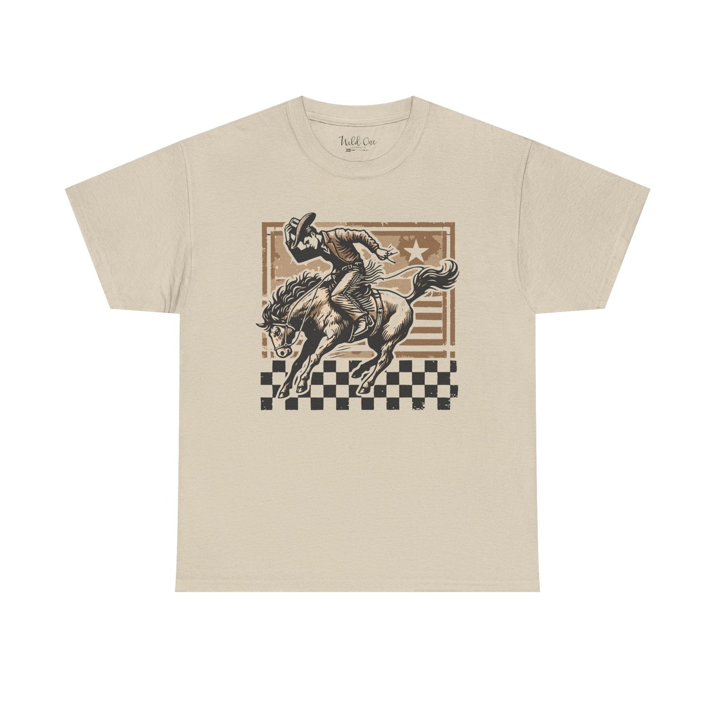 Vintage Rodeo Cowboy Graphic Tee