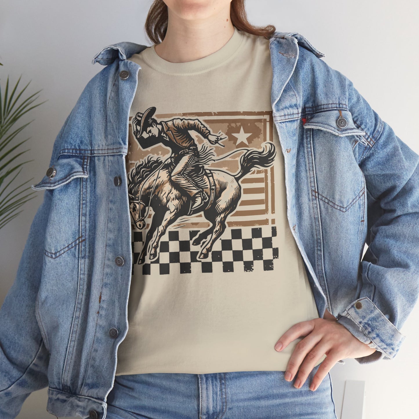 Vintage Rodeo Cowboy Graphic Tee
