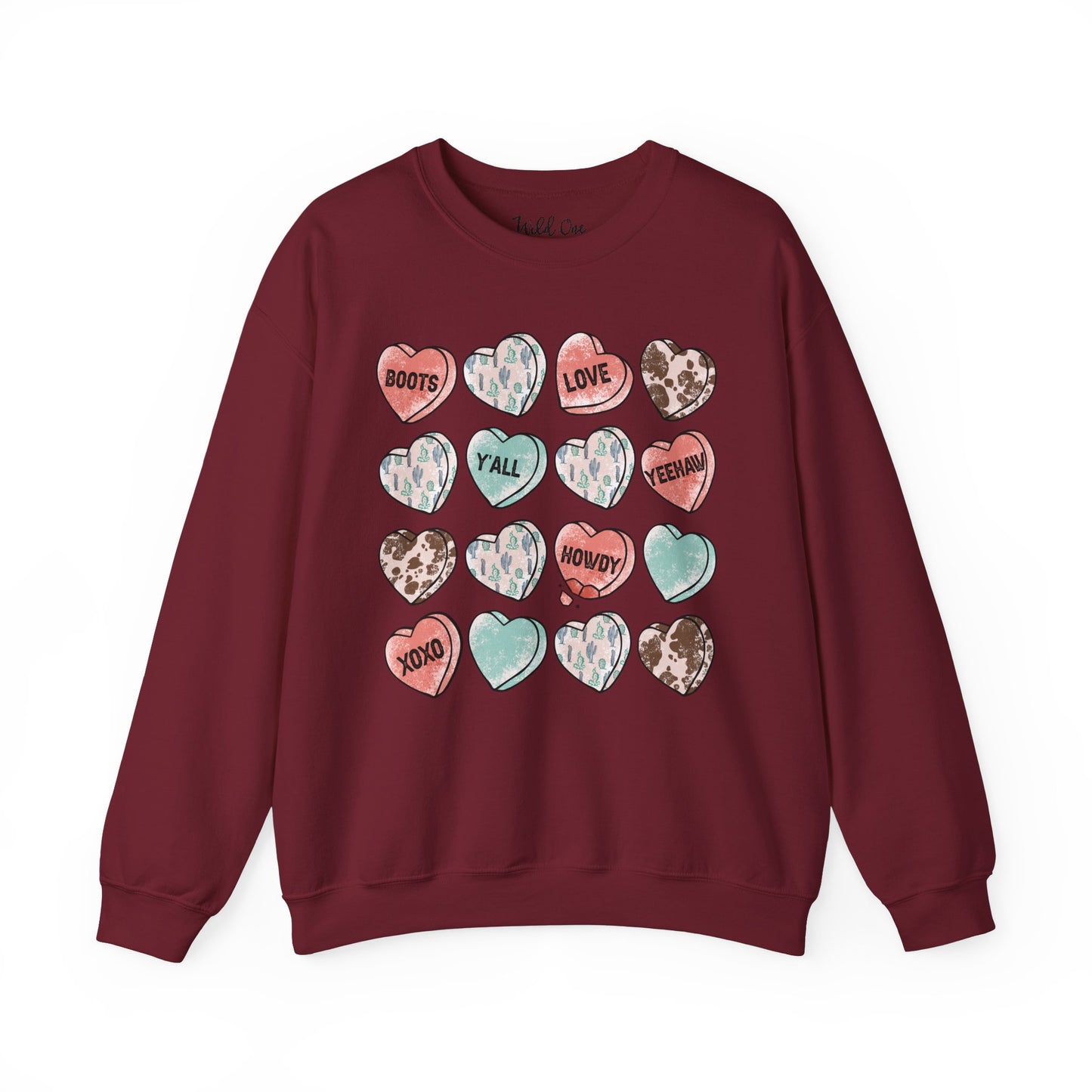 Western Heart Candy Sweatshirt