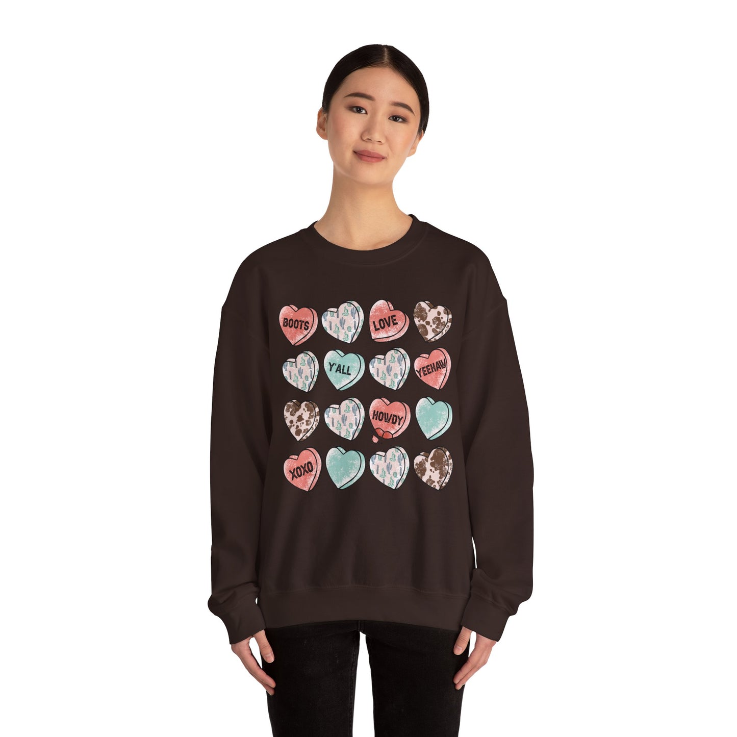 Western Heart Candy Sweatshirt