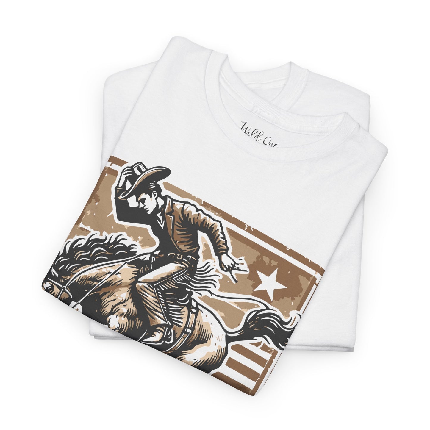 Vintage Rodeo Cowboy Graphic Tee