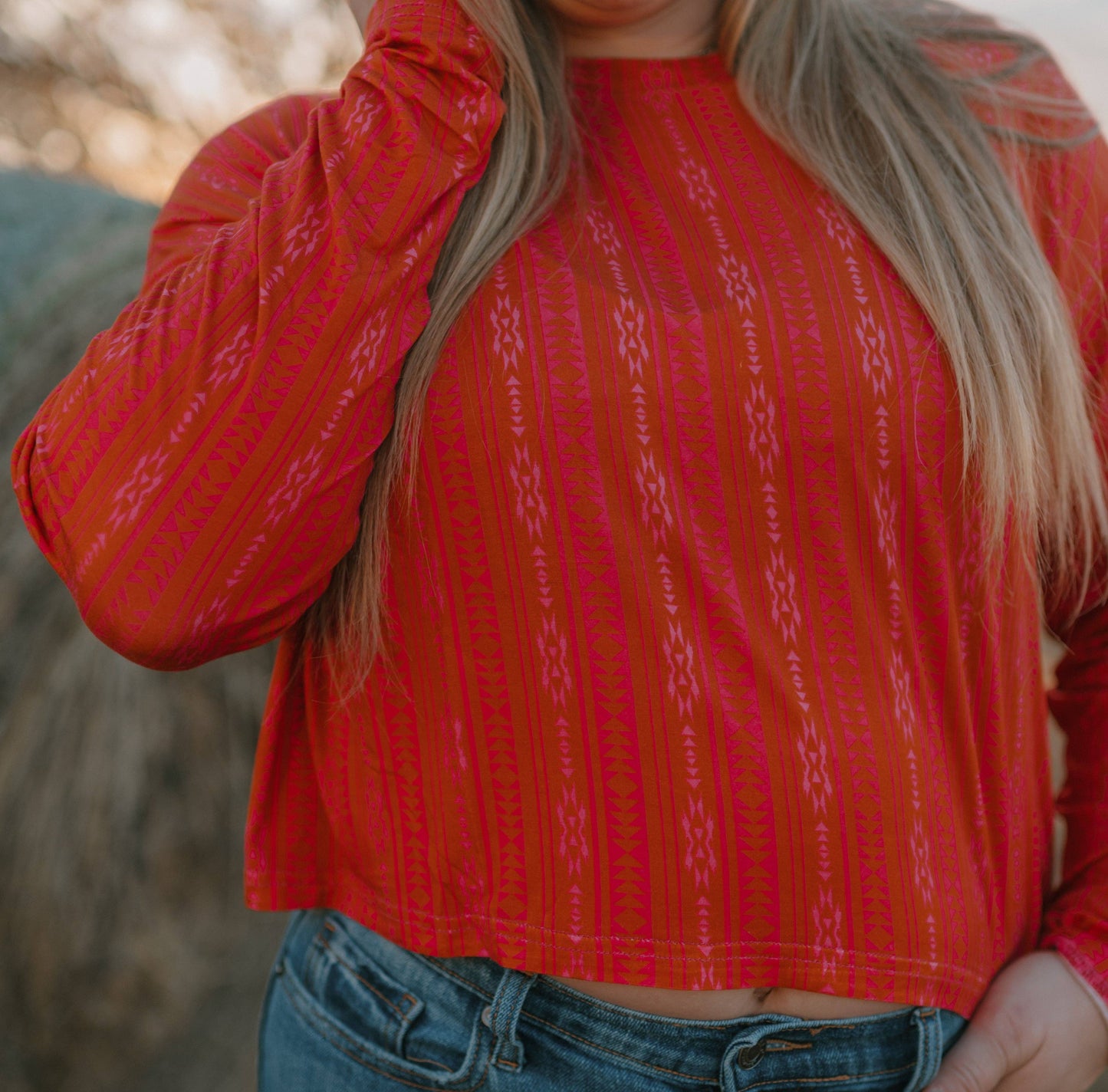 Pecos Pink L/S