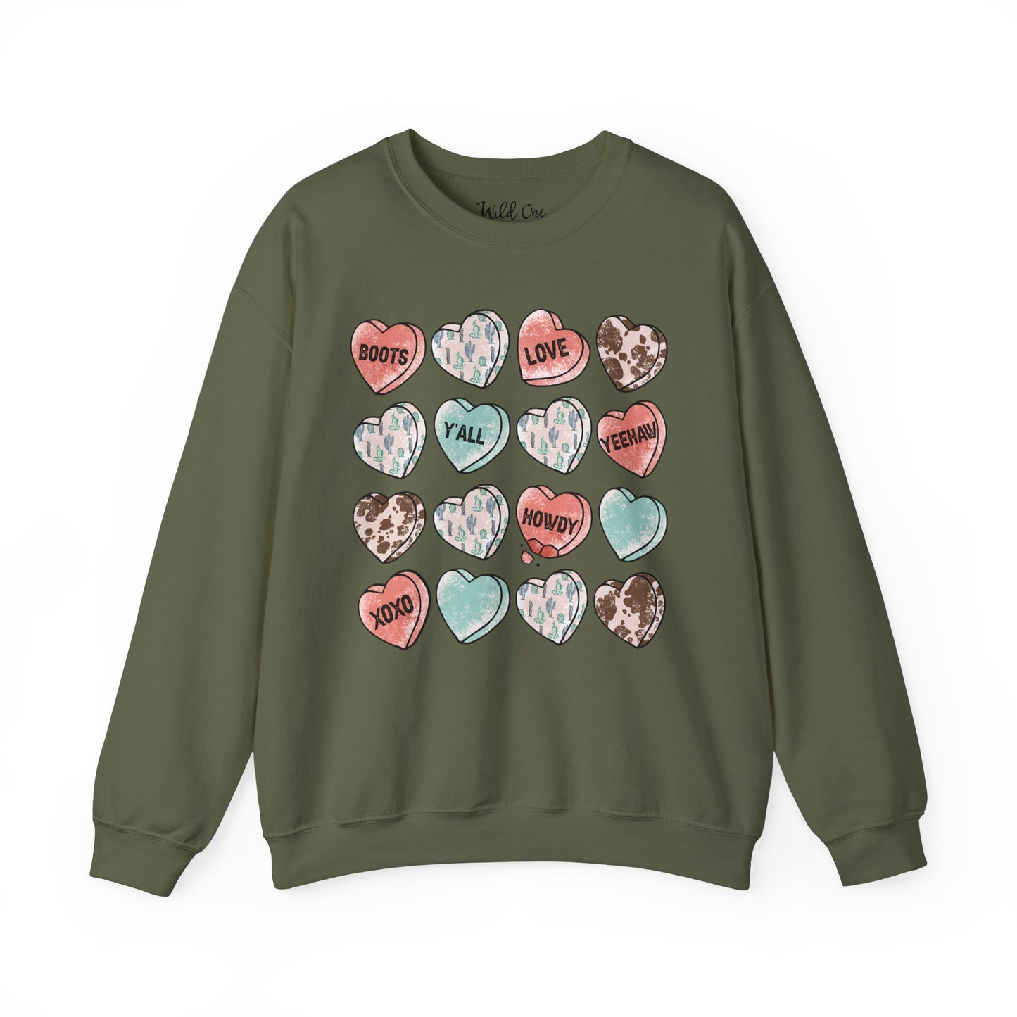 Western Heart Candy Sweatshirt