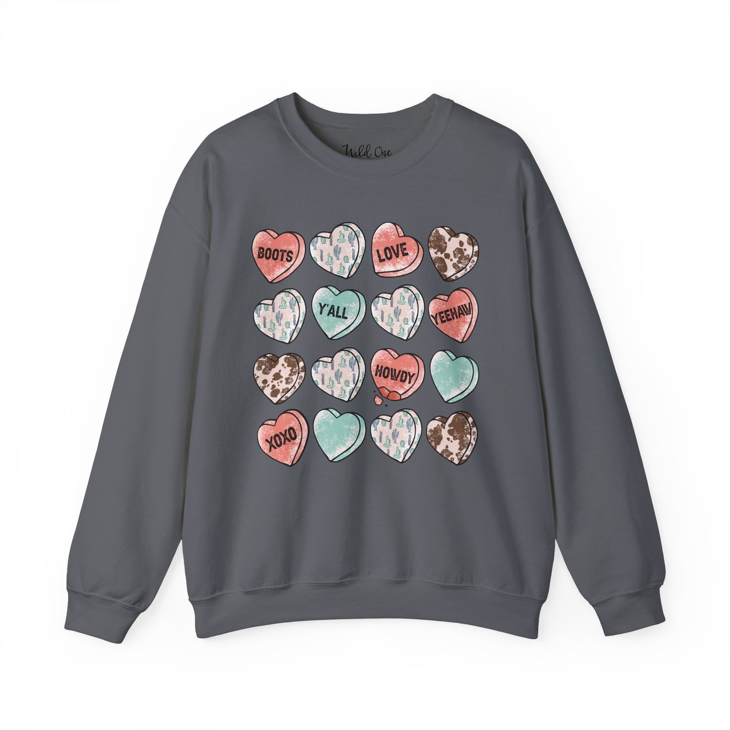 Western Heart Candy Sweatshirt