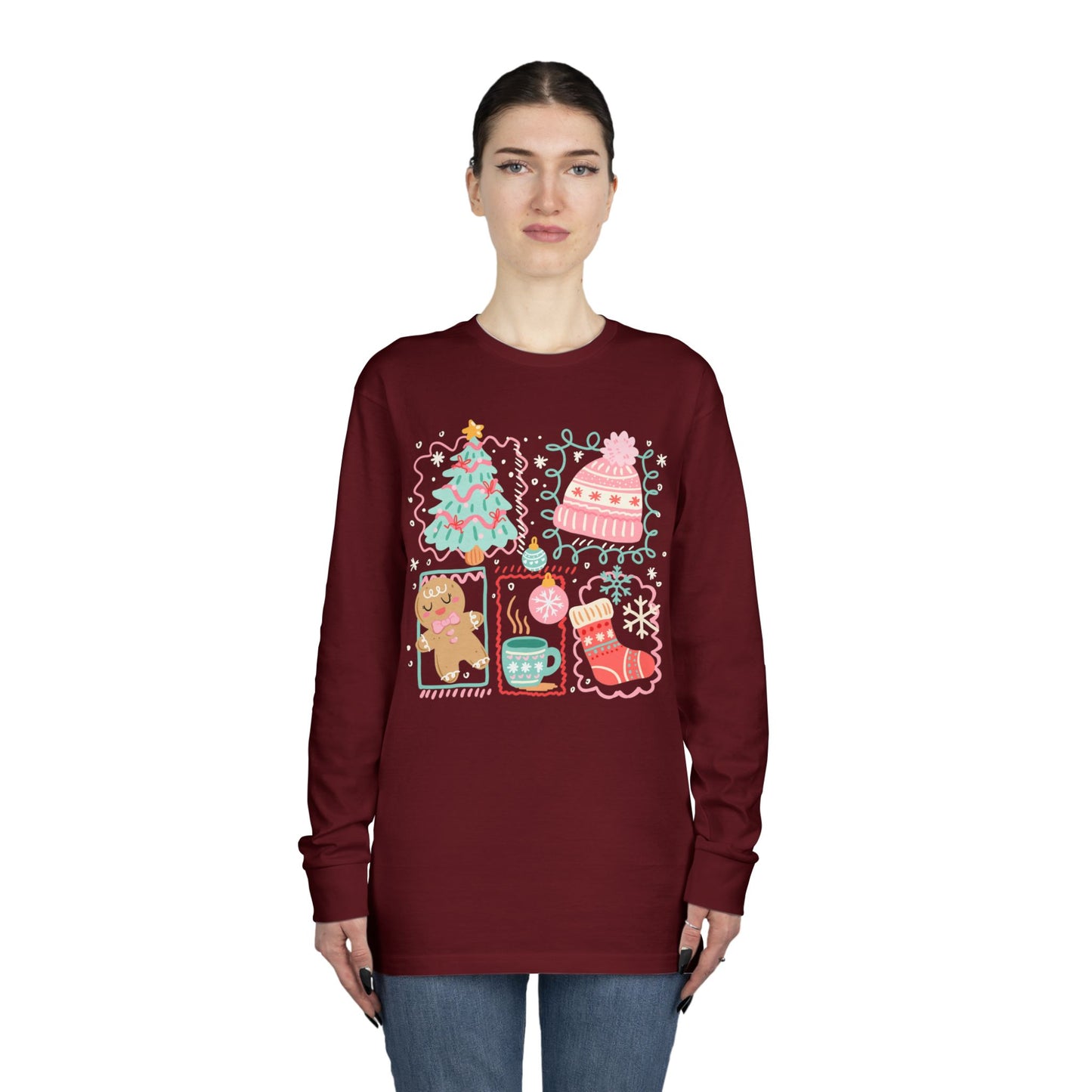 Cutie Christmas Crewneck L/S Tee