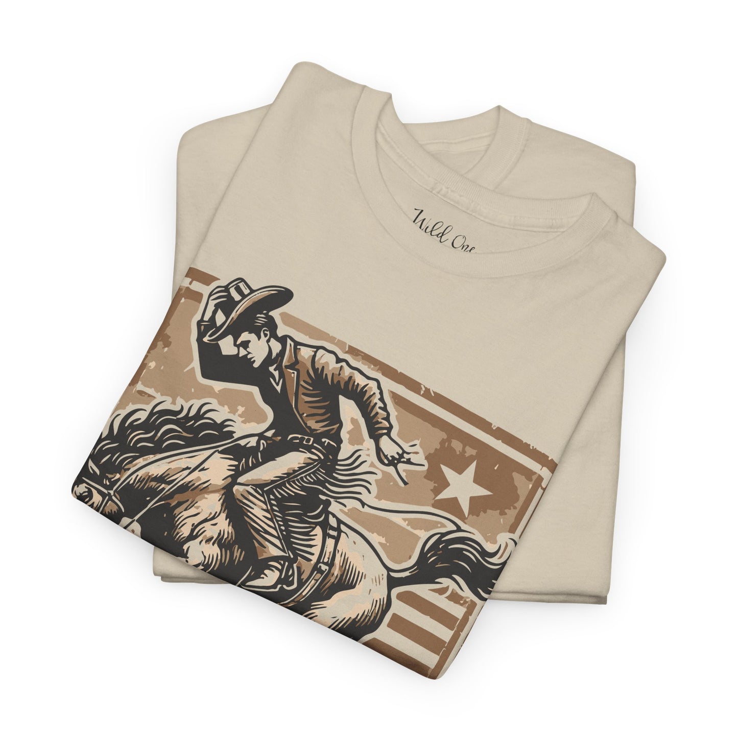 Vintage Rodeo Cowboy Graphic Tee