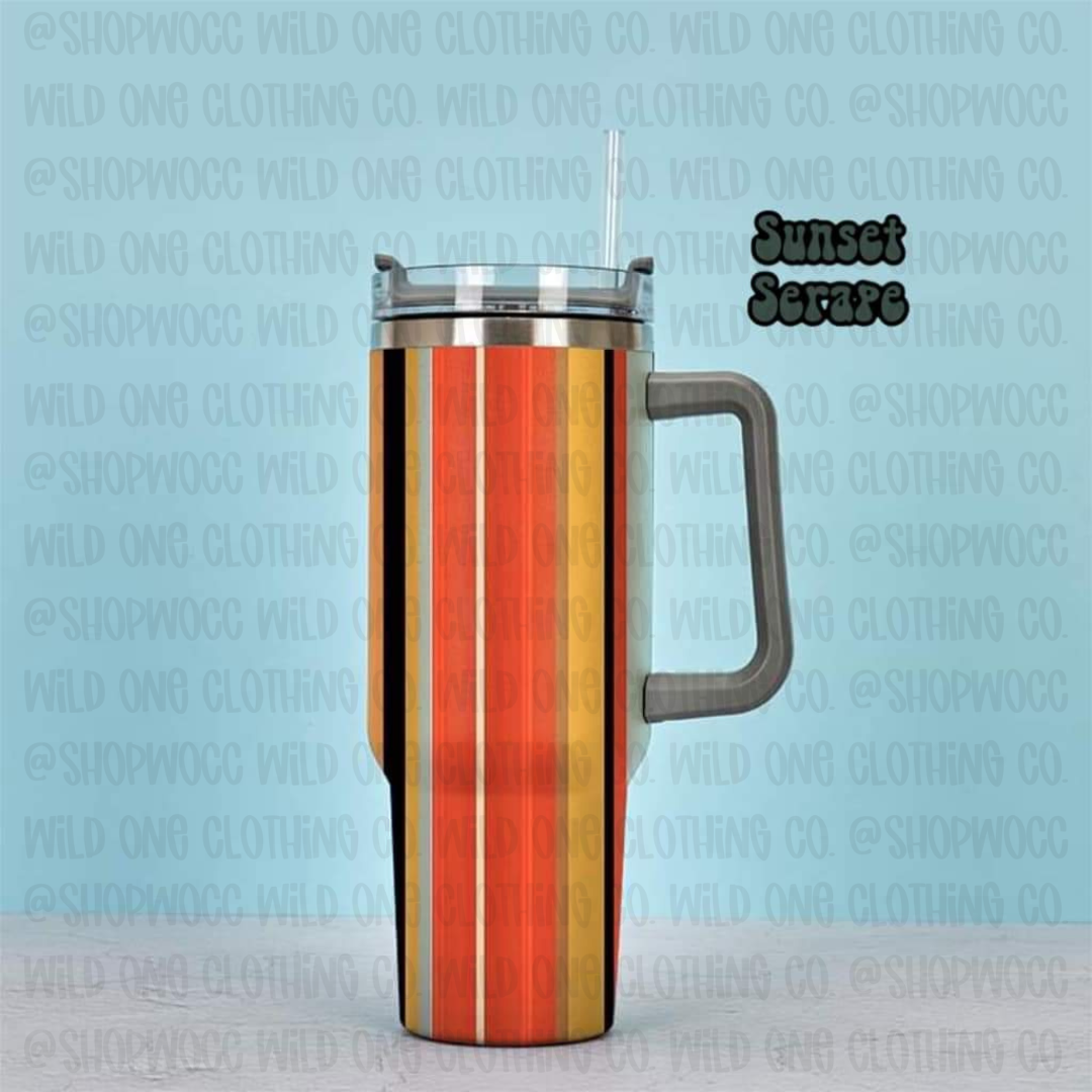 Wild West 40 oz Travel Mug