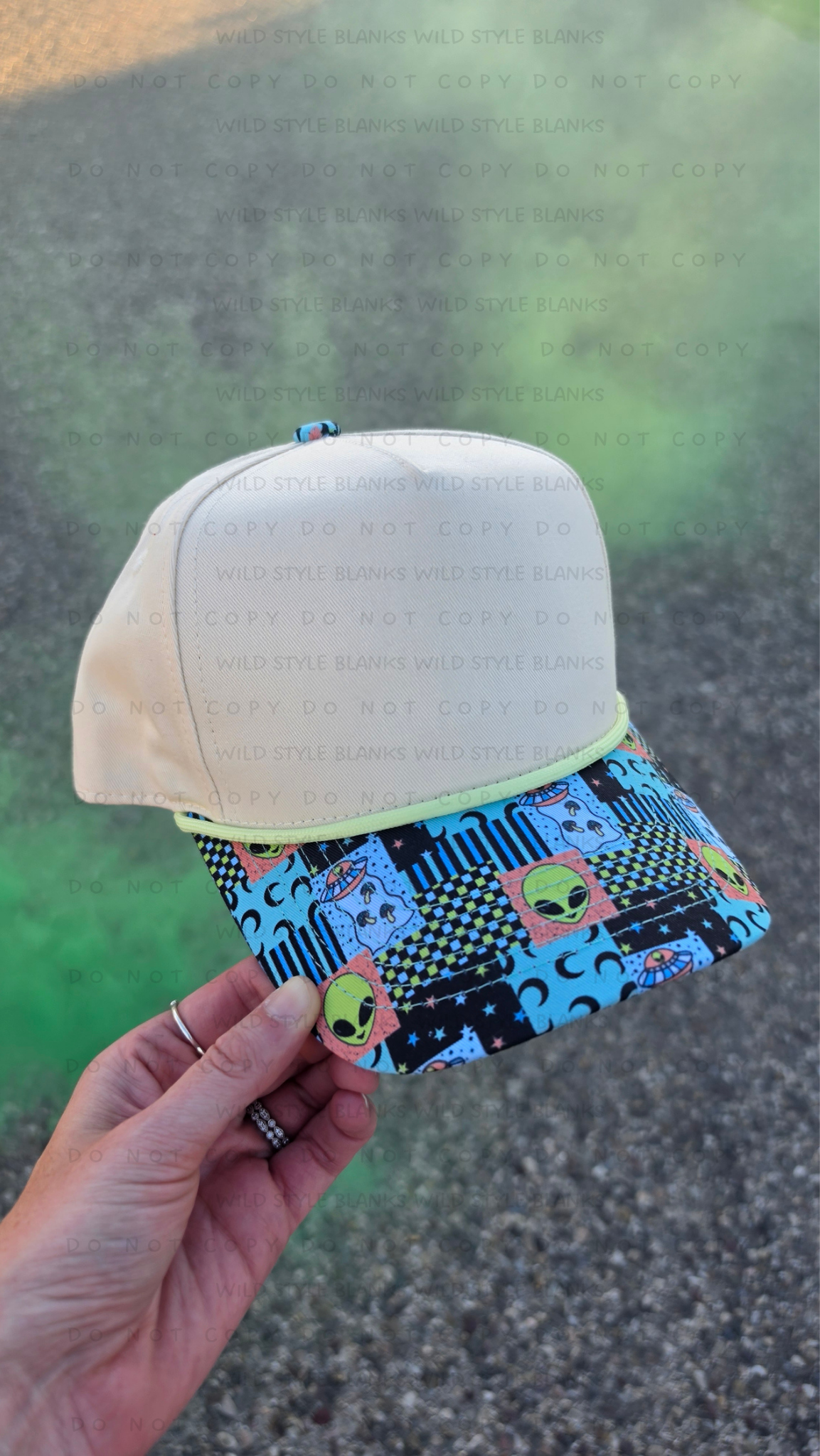 Extraterrestrial Blank Trucker Hat