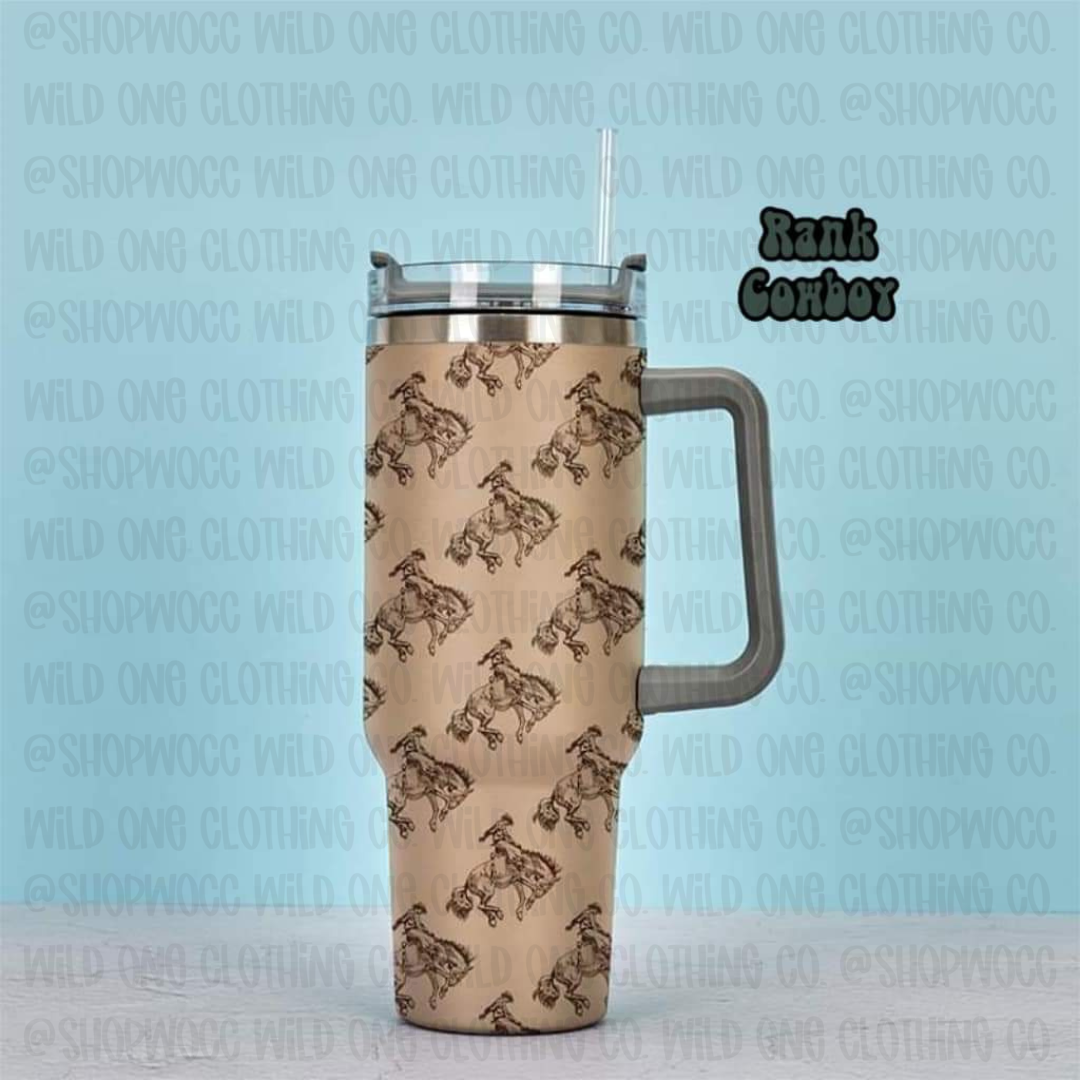 Wild West 40 oz Travel Mug