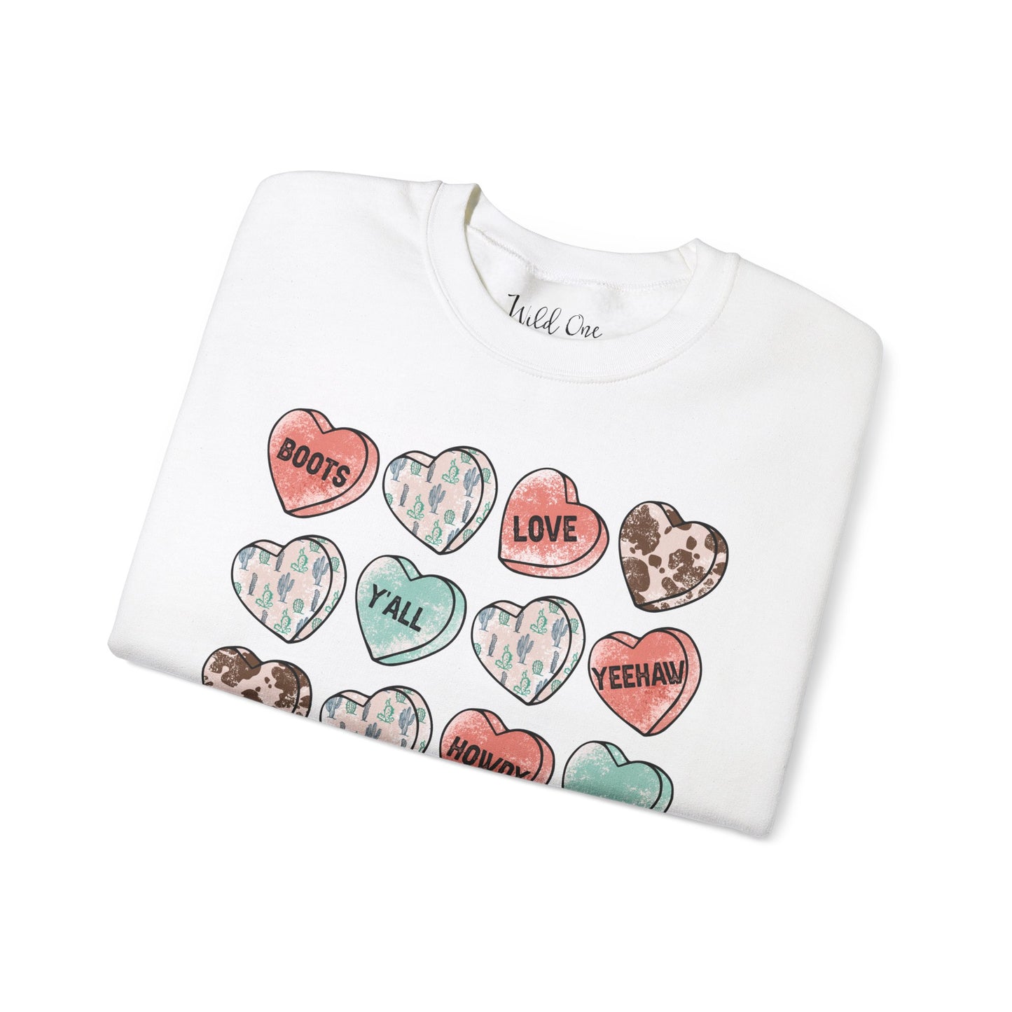 Western Heart Candy Sweatshirt