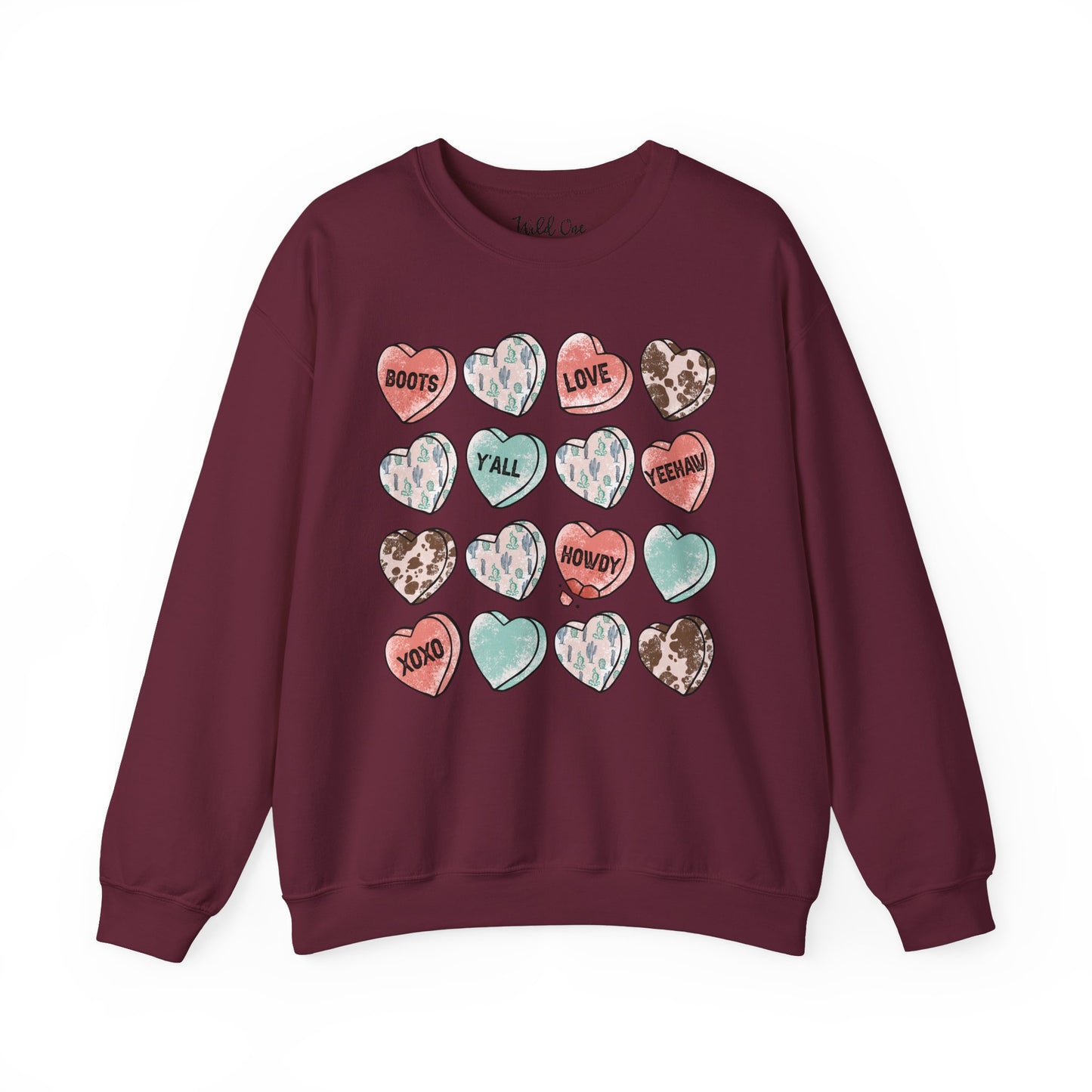 Western Heart Candy Sweatshirt