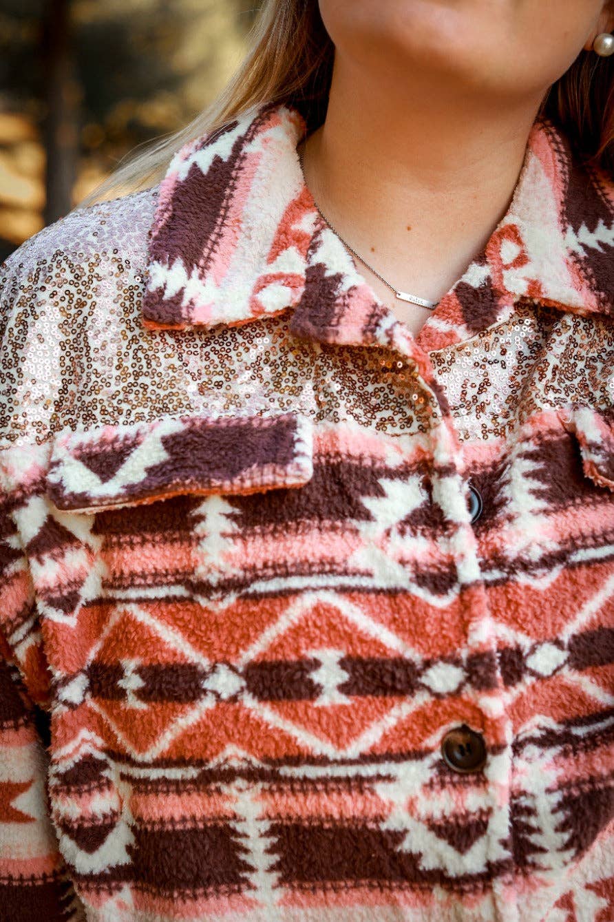 Sequin Wonderland Shacket