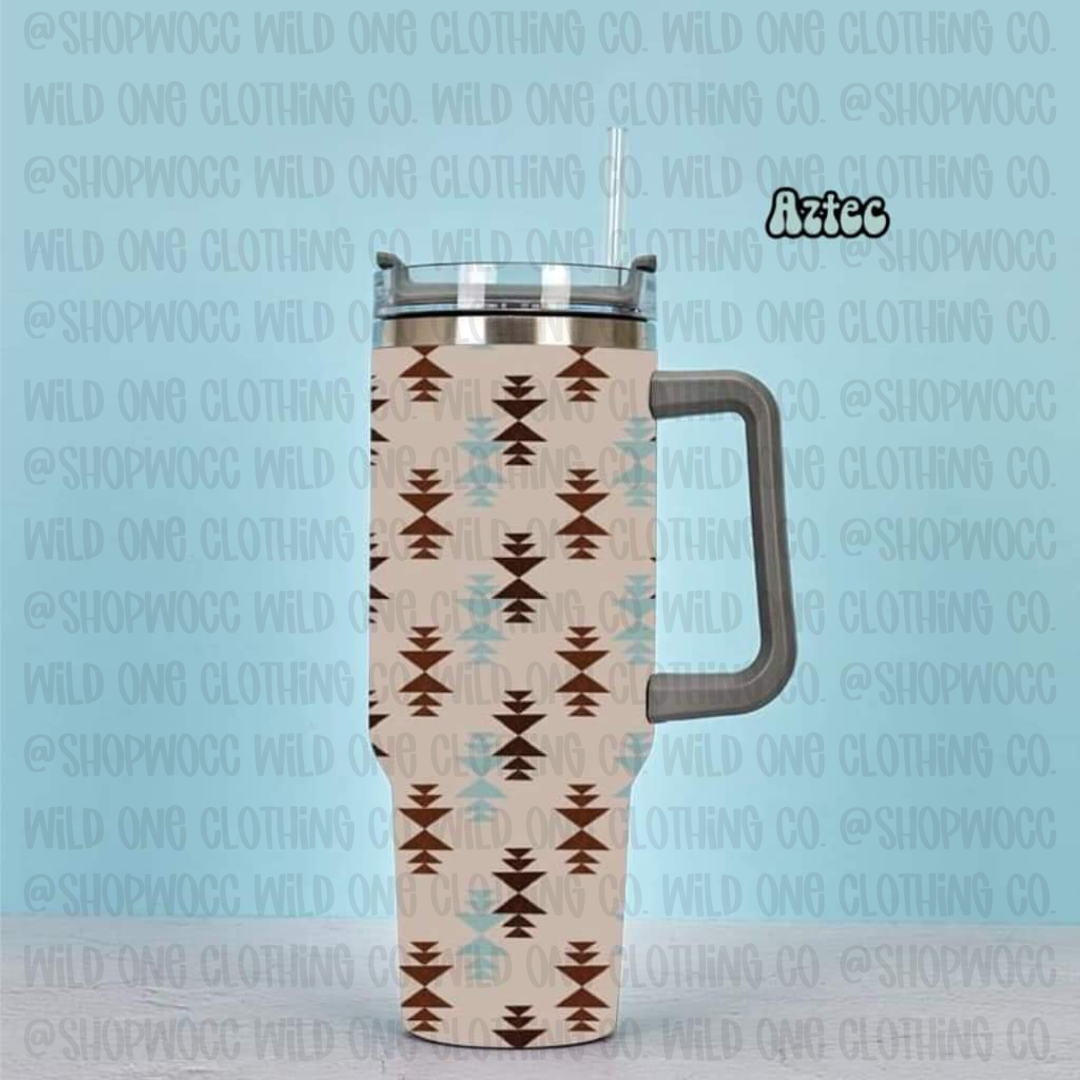 Wild West 40 oz Travel Mug