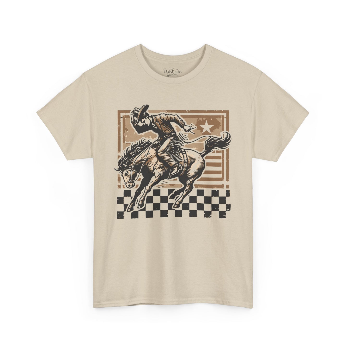 Vintage Rodeo Cowboy Graphic Tee