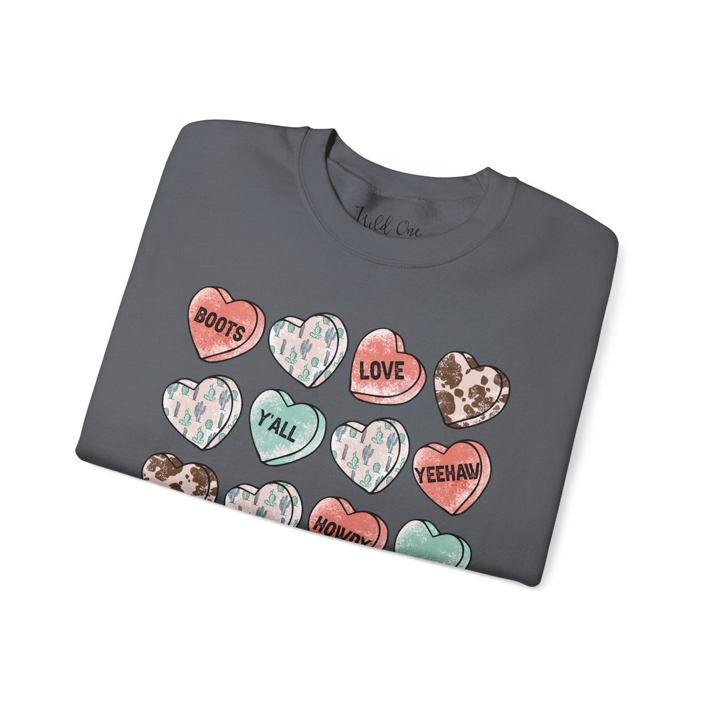 Western Heart Candy Sweatshirt