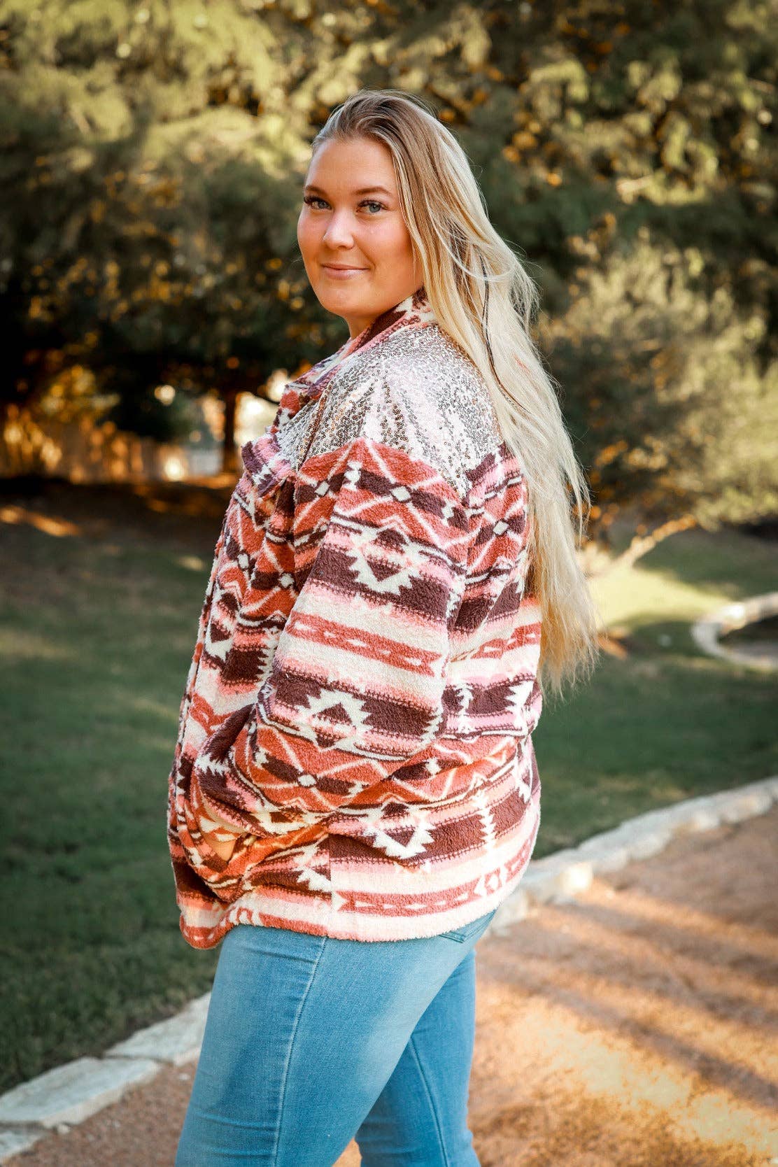 Sequin Wonderland Shacket