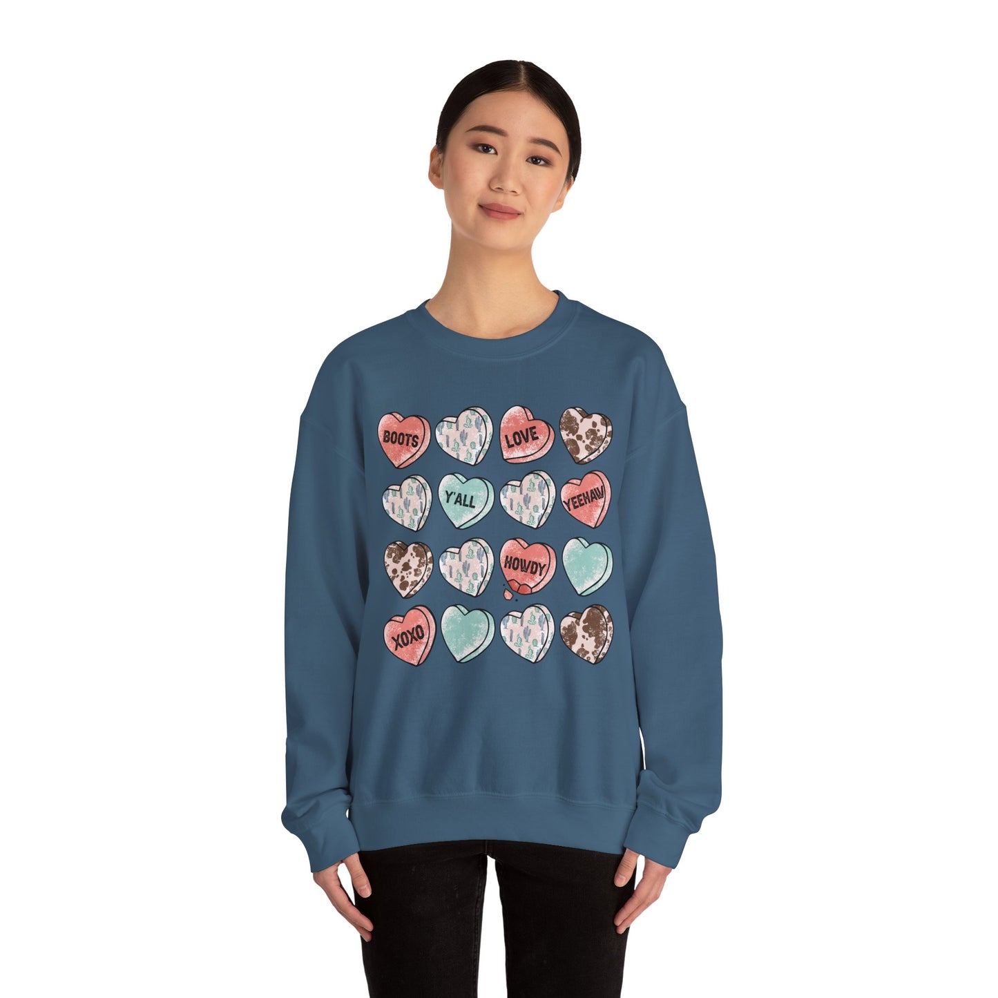 Western Heart Candy Sweatshirt