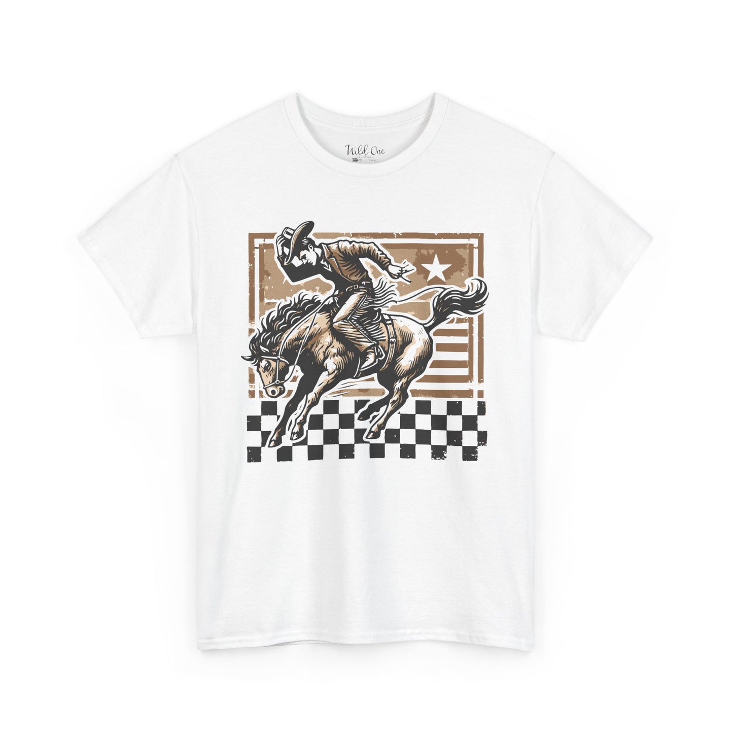 Vintage Rodeo Cowboy Graphic Tee