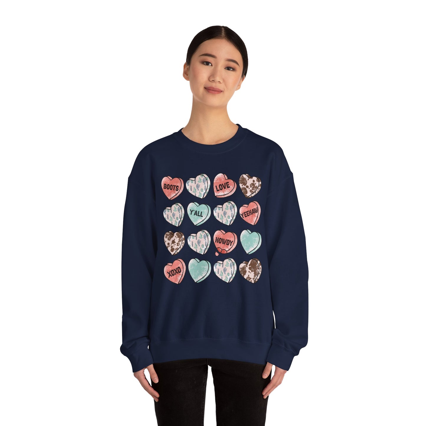 Western Heart Candy Sweatshirt