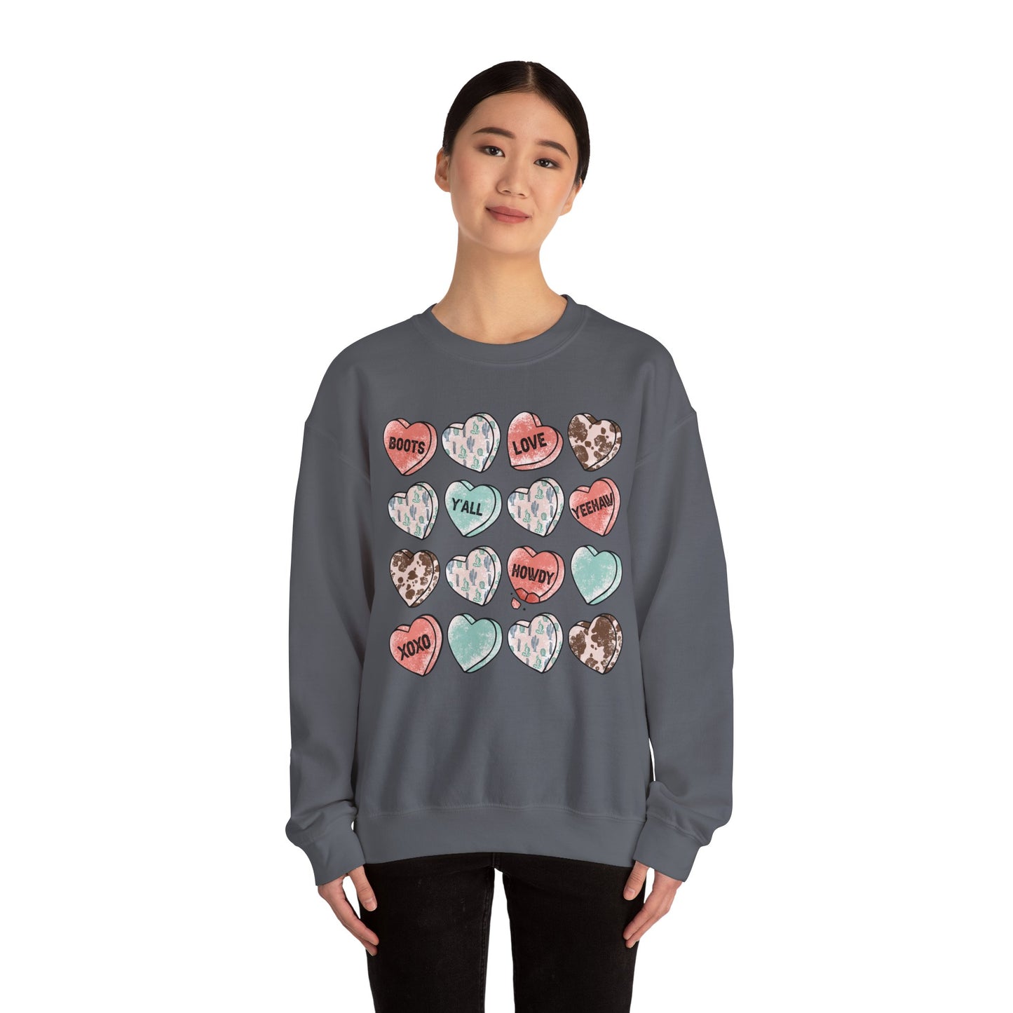 Western Heart Candy Sweatshirt