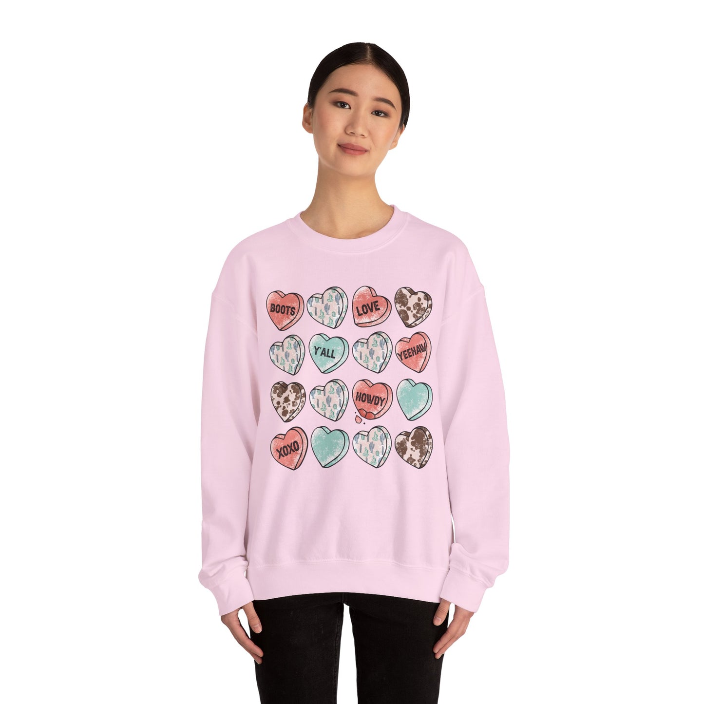 Western Heart Candy Sweatshirt