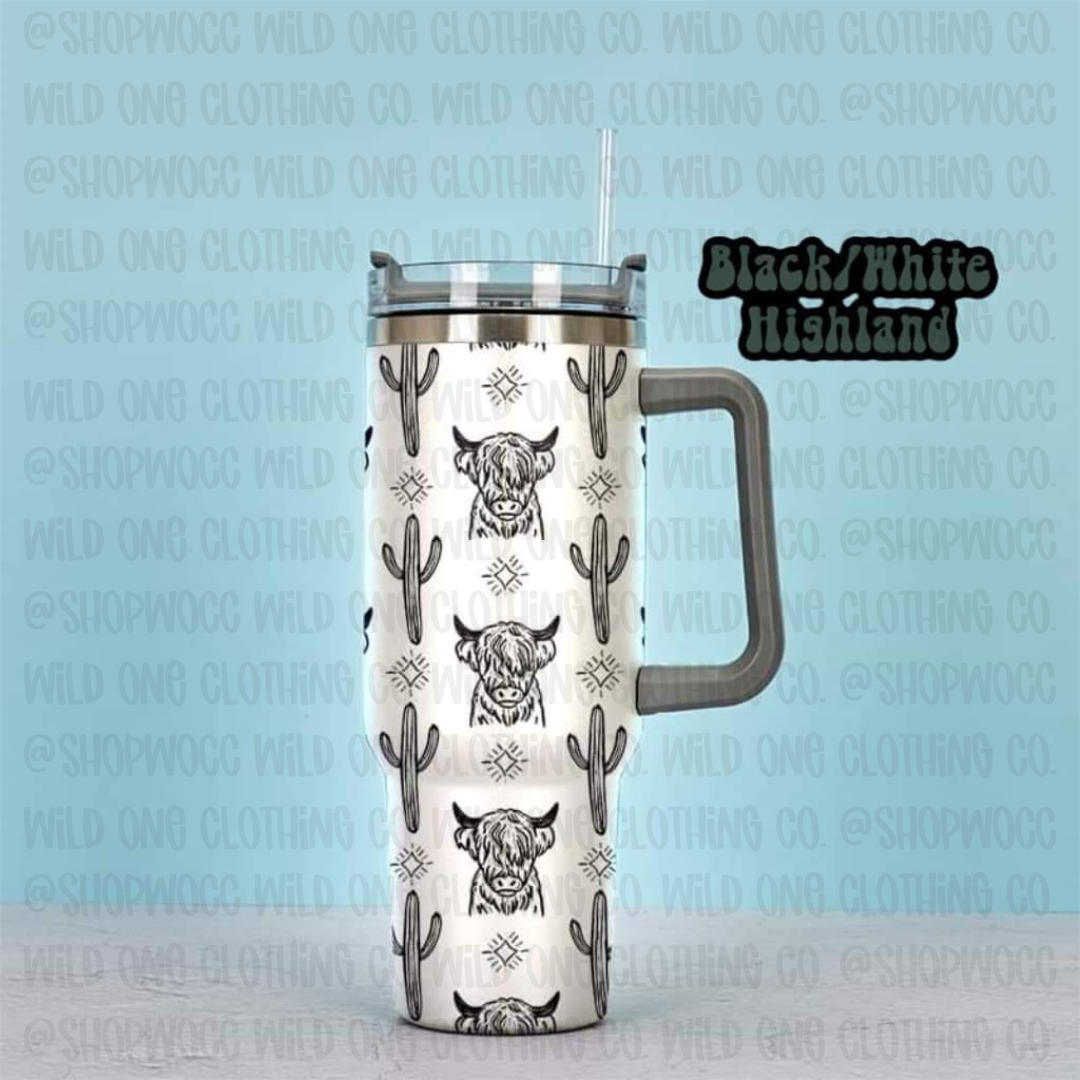 Wild West 40 oz Travel Mug