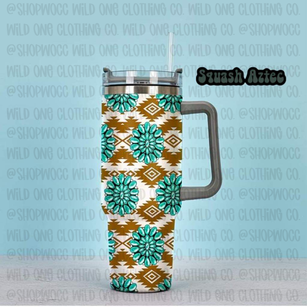 Wild West 40 oz Travel Mug