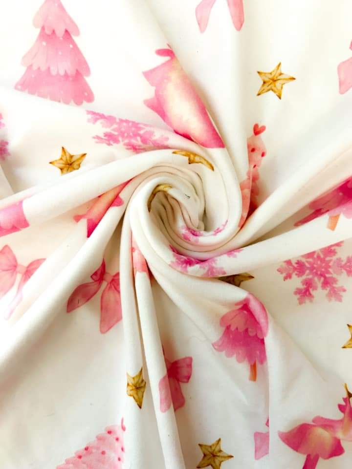 Coquette Christmas Printed Long Sleeve Top