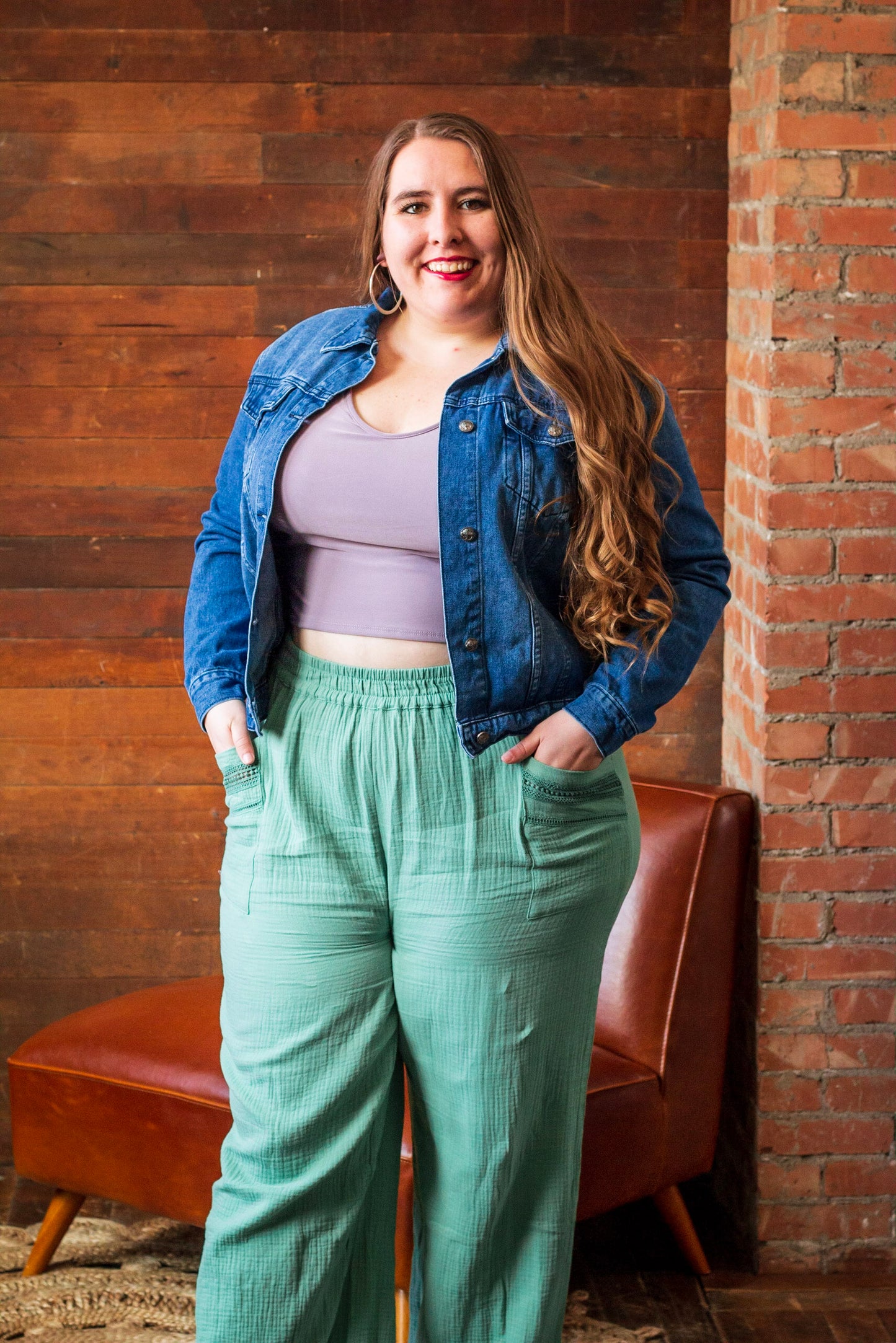 Girls Wanna Have Fun Wide Leg Pants