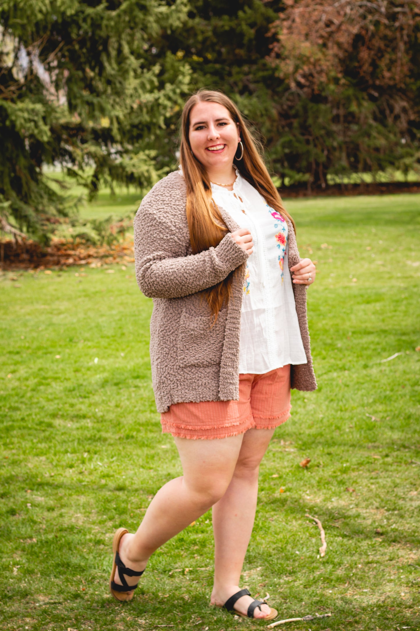 Poise Frayed Shorts