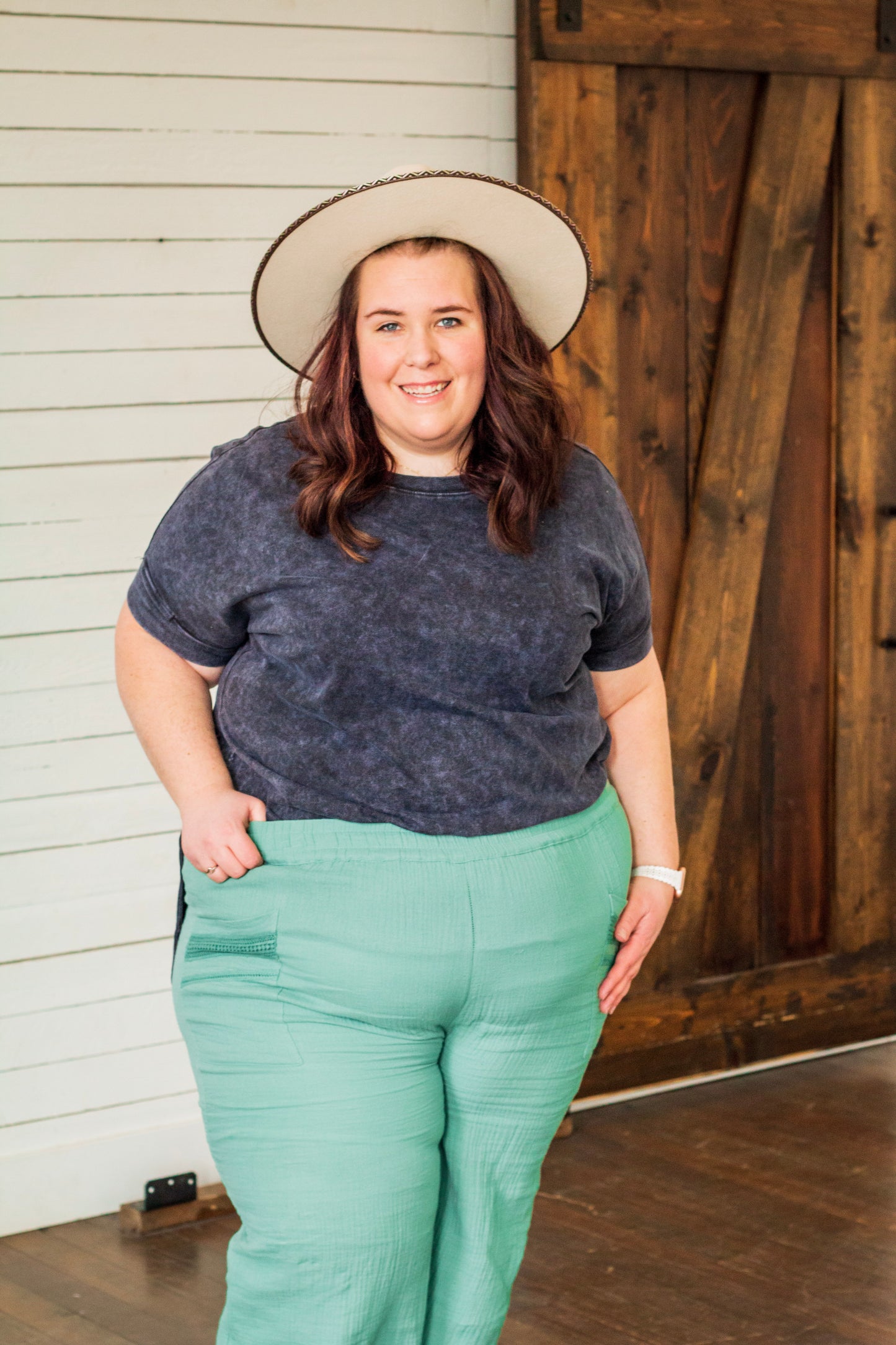 Girls Wanna Have Fun Wide Leg Pants