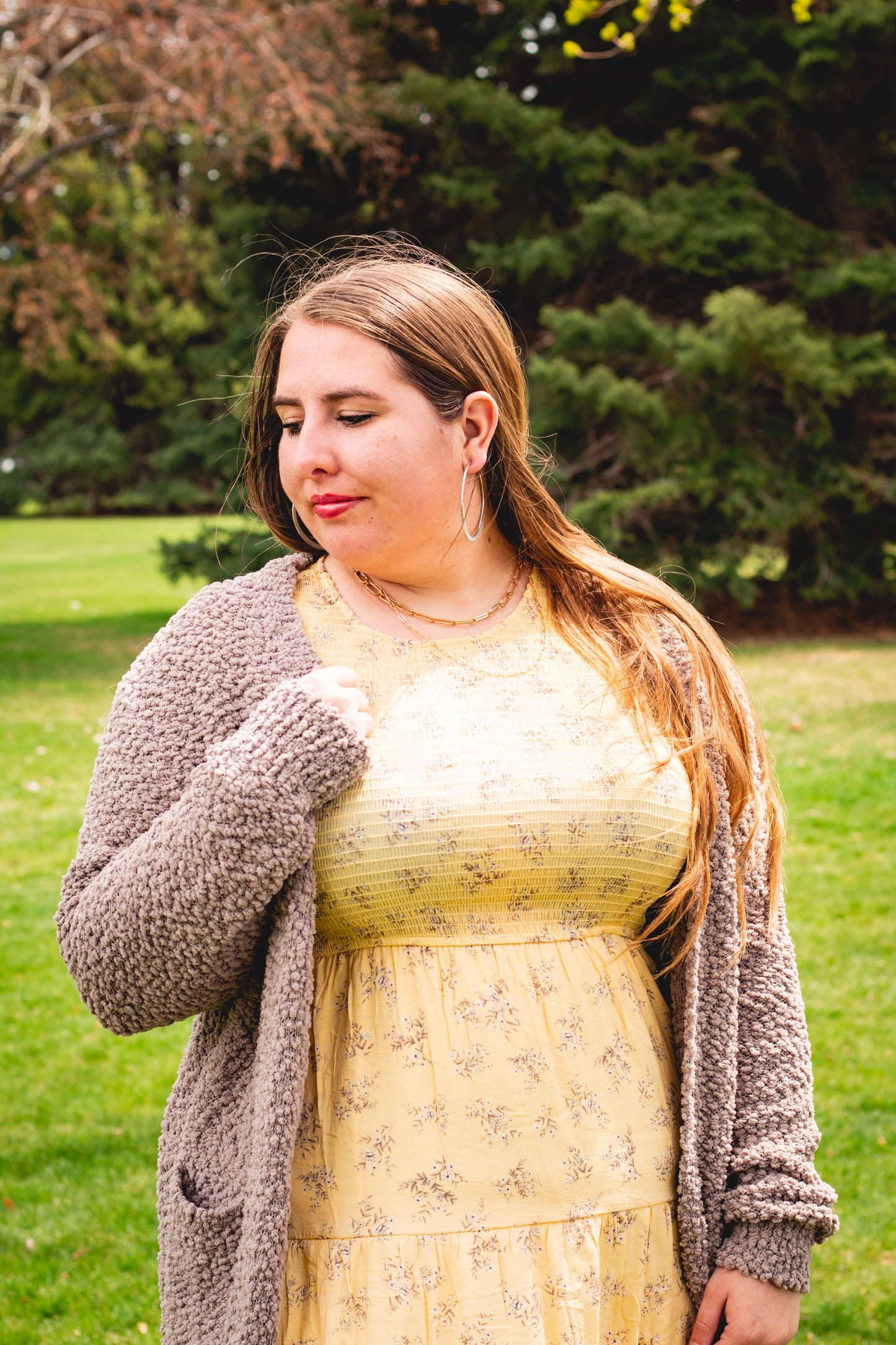 Full Bloom Smocked Midi Dress