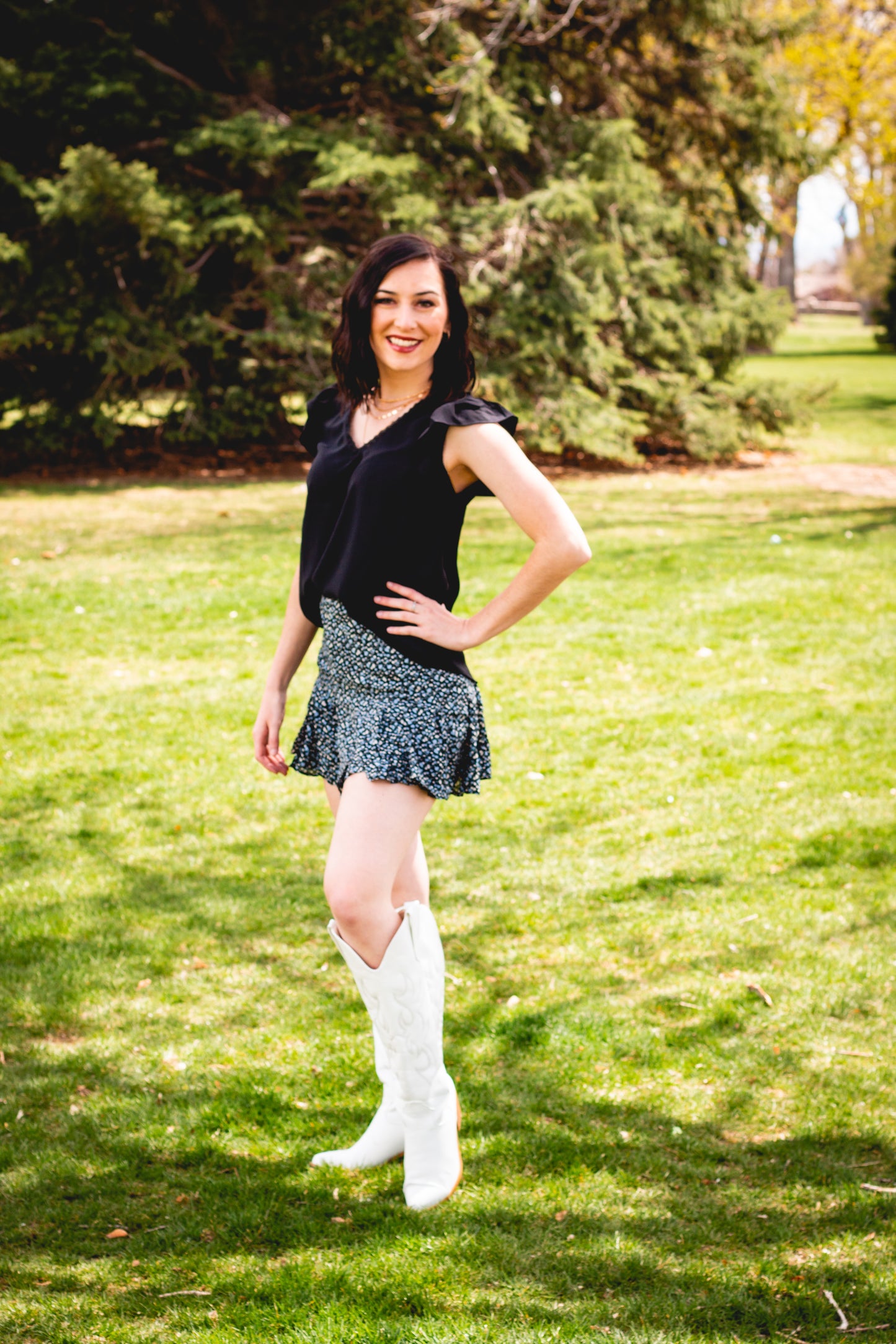 Flora Mini Skort