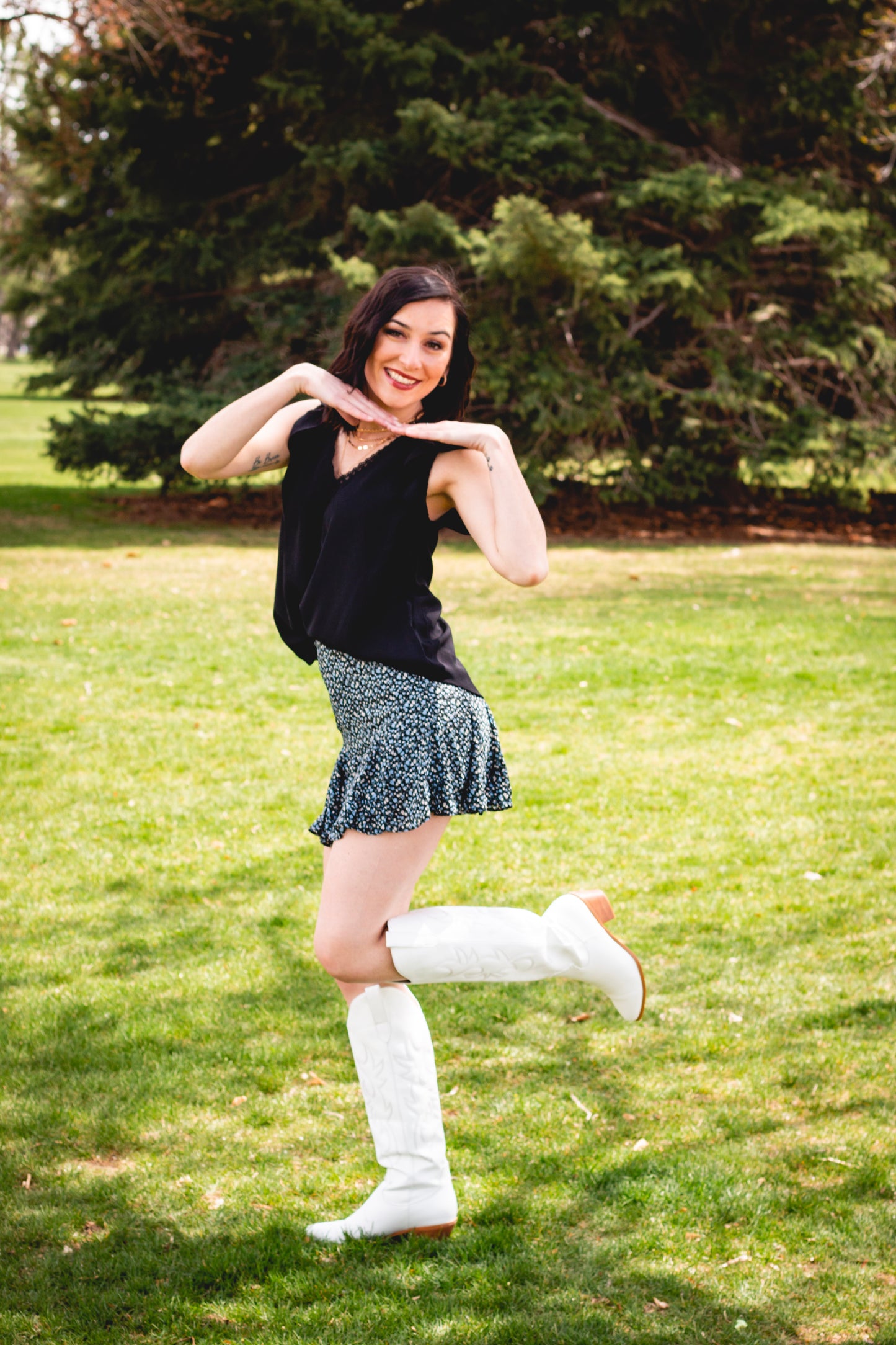 Flora Mini Skort