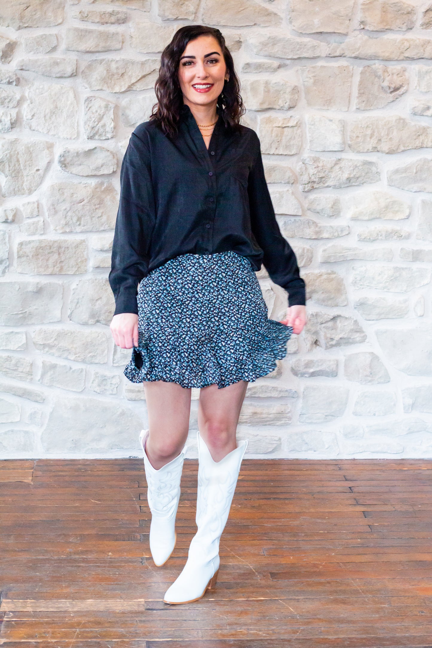 Flora Mini Skort