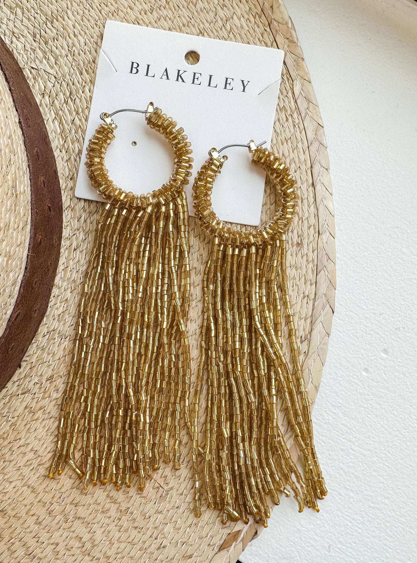 LUNA FRINGE EARRINGS