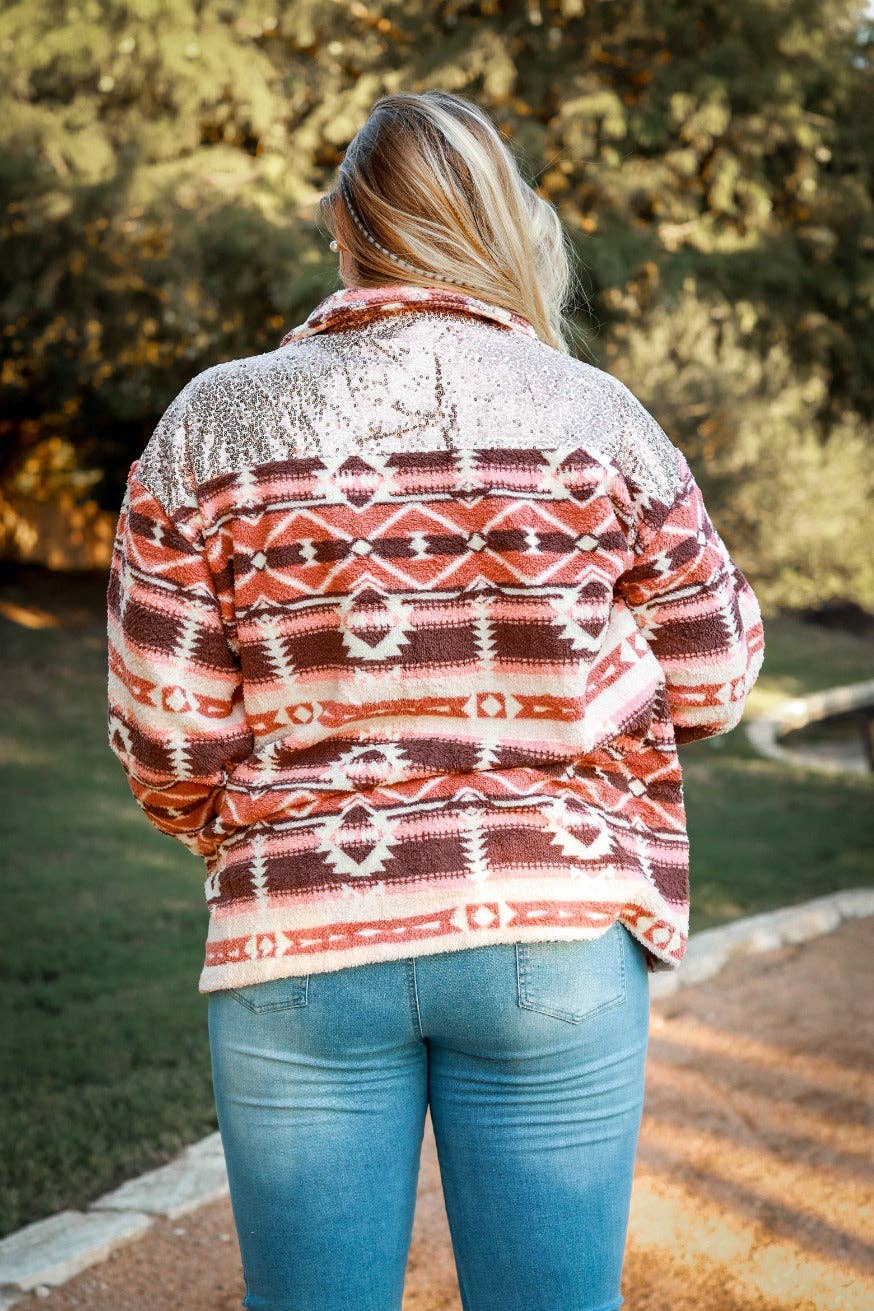 Sequin Wonderland Shacket