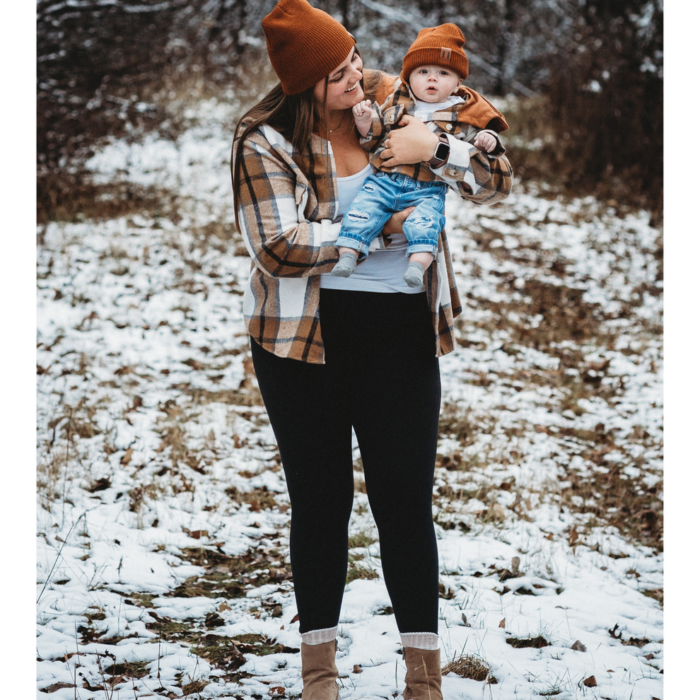 Boots & Bonfires Hooded Flannel