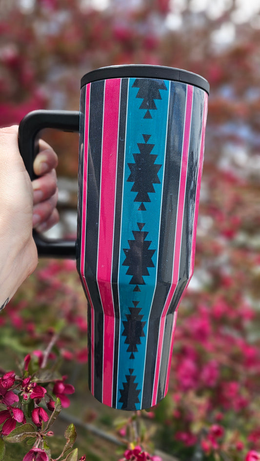 Throwback Aztec Tumbler