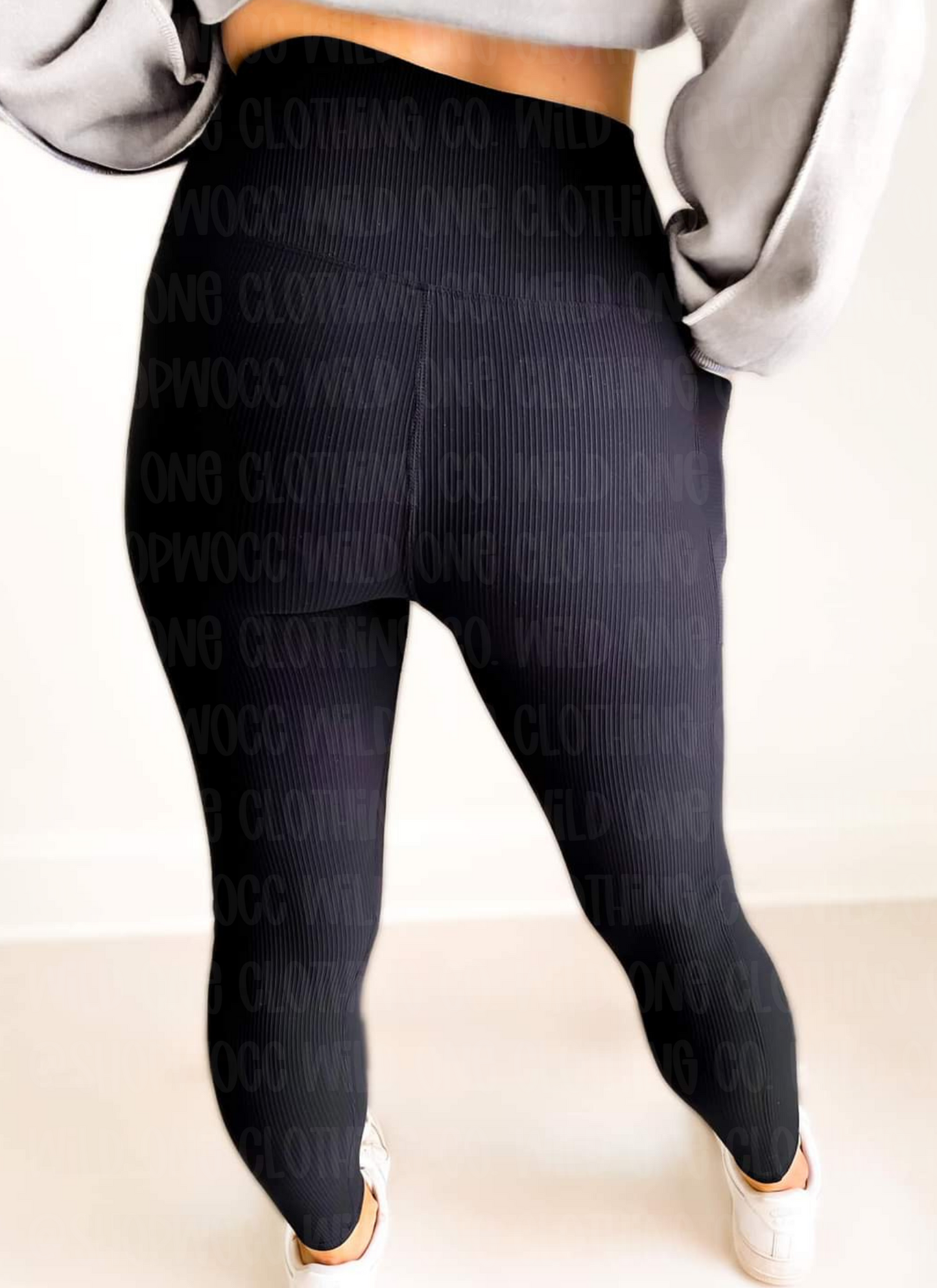 *PRE-ORDER* Molly Max Sculpt Diagonal Ribbed Leggings