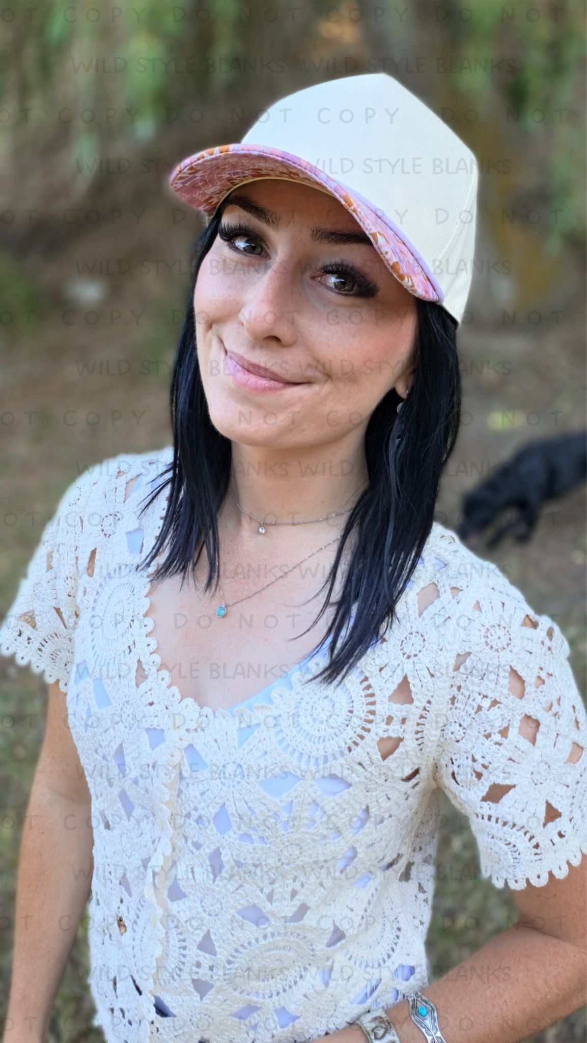 Yeehaw Meemaw Blank Trucker Hat