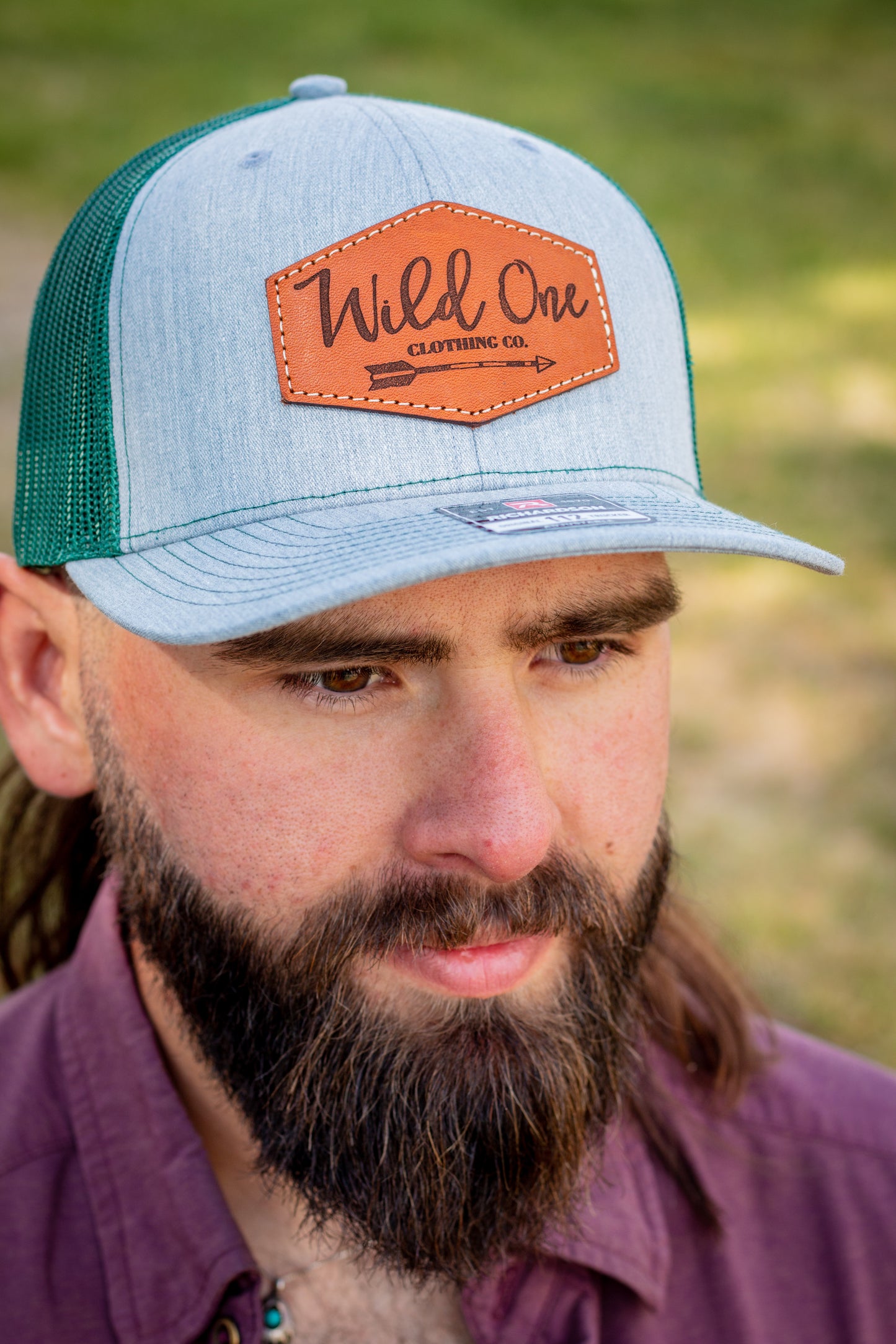 WOCC Leather Patch Ball Cap